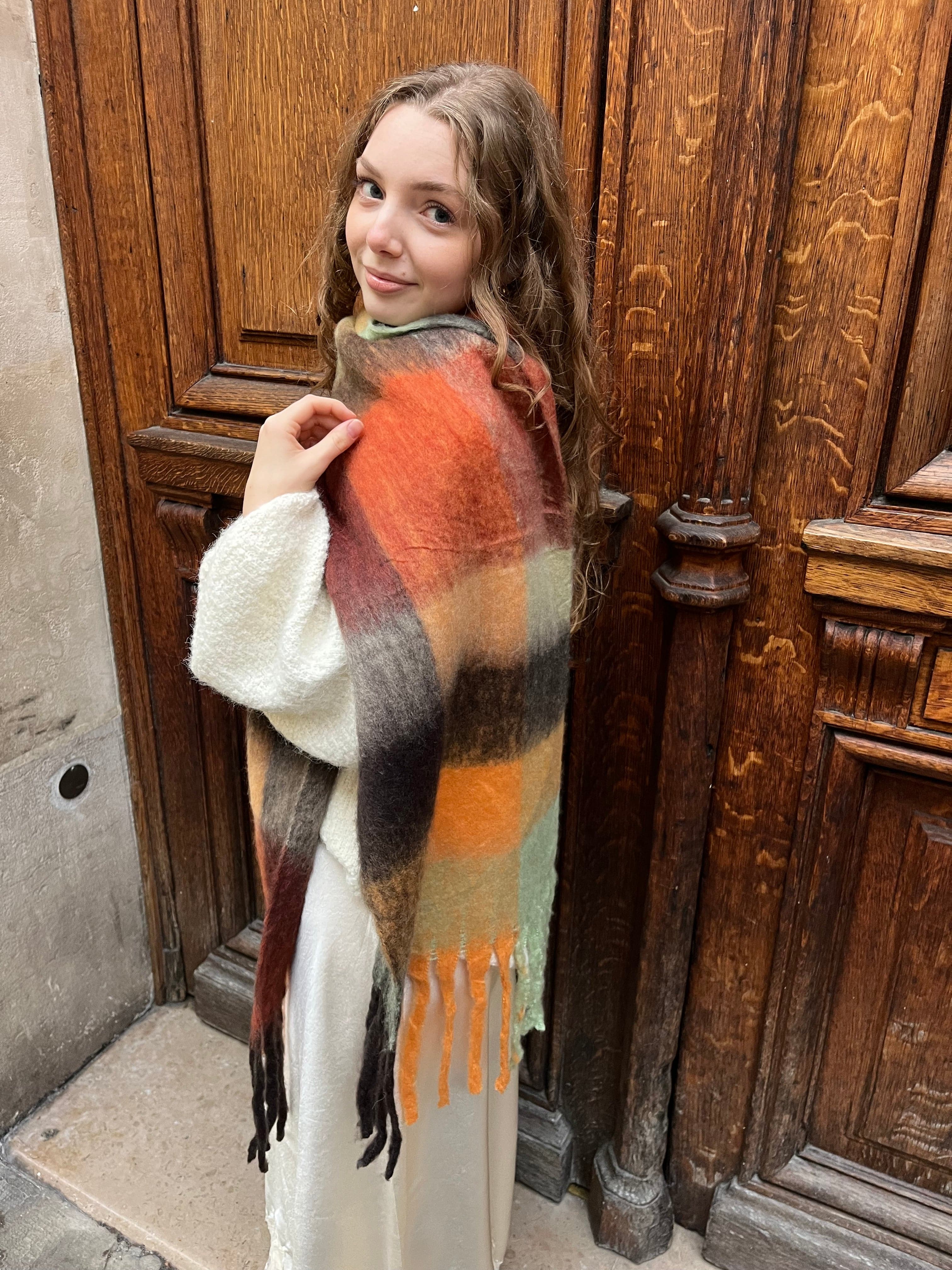 Maurice paris Accessoires Écharpe LOLA orange