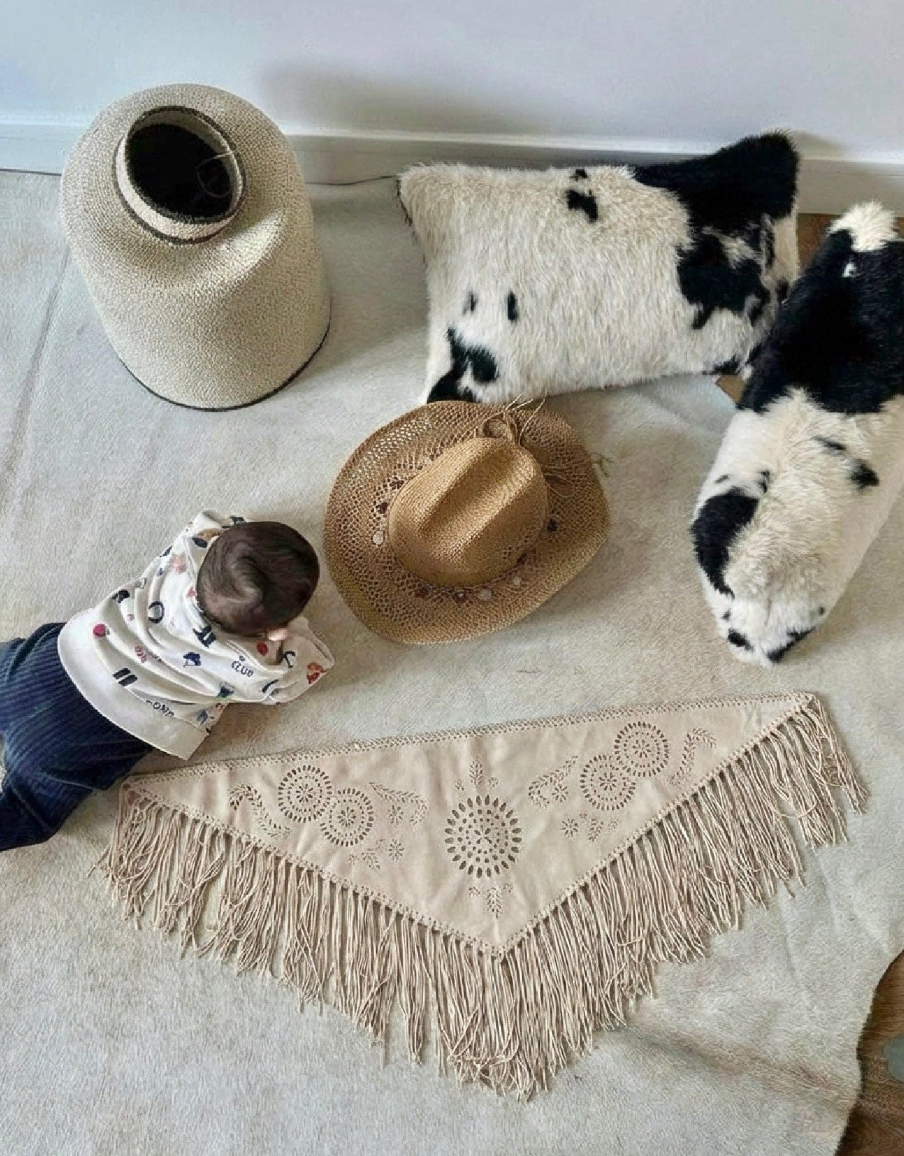 Maurice paris Accessoires Foulard NOMAD beige