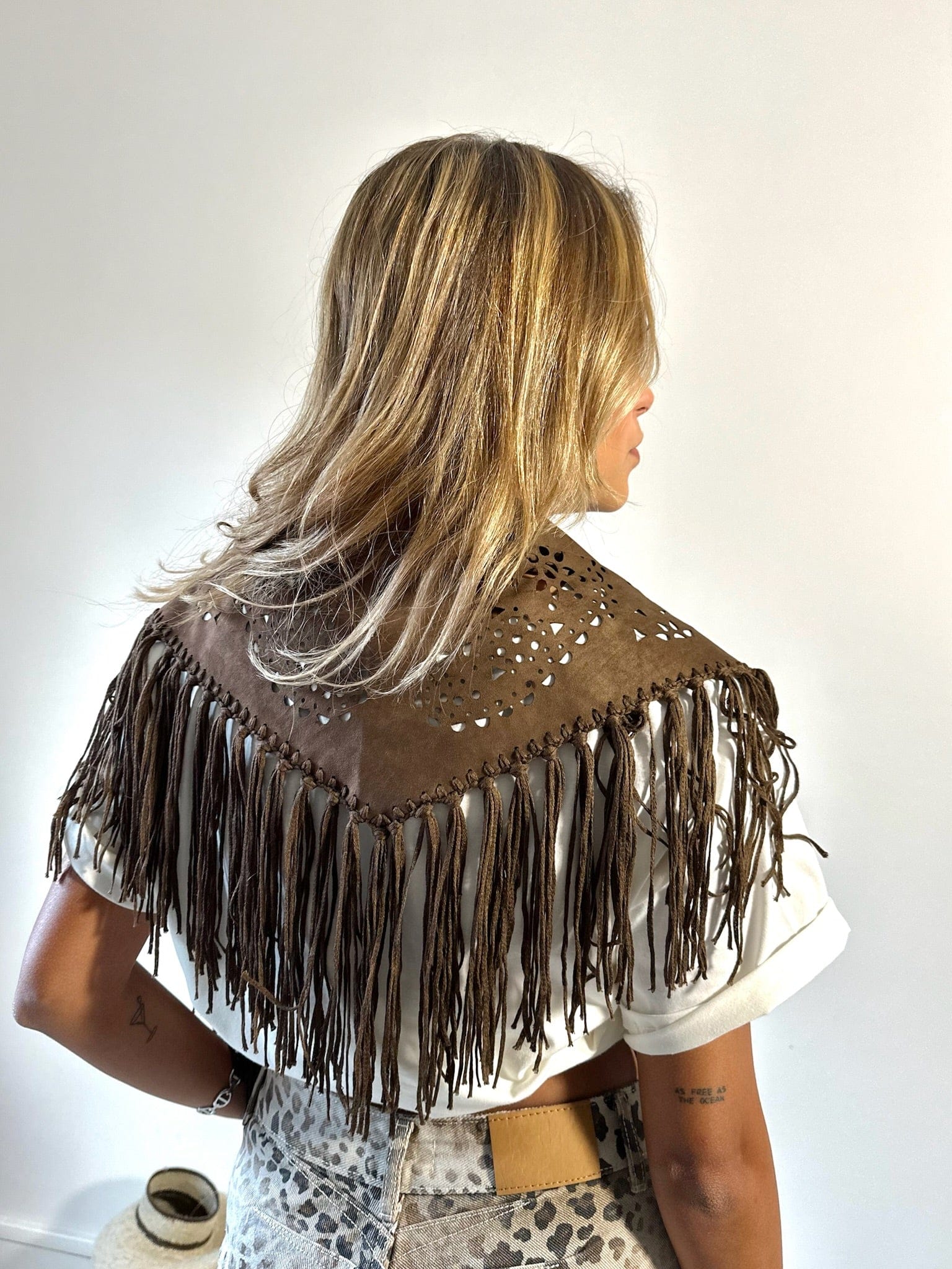 Maurice paris Accessoires Foulard NOMAD choco