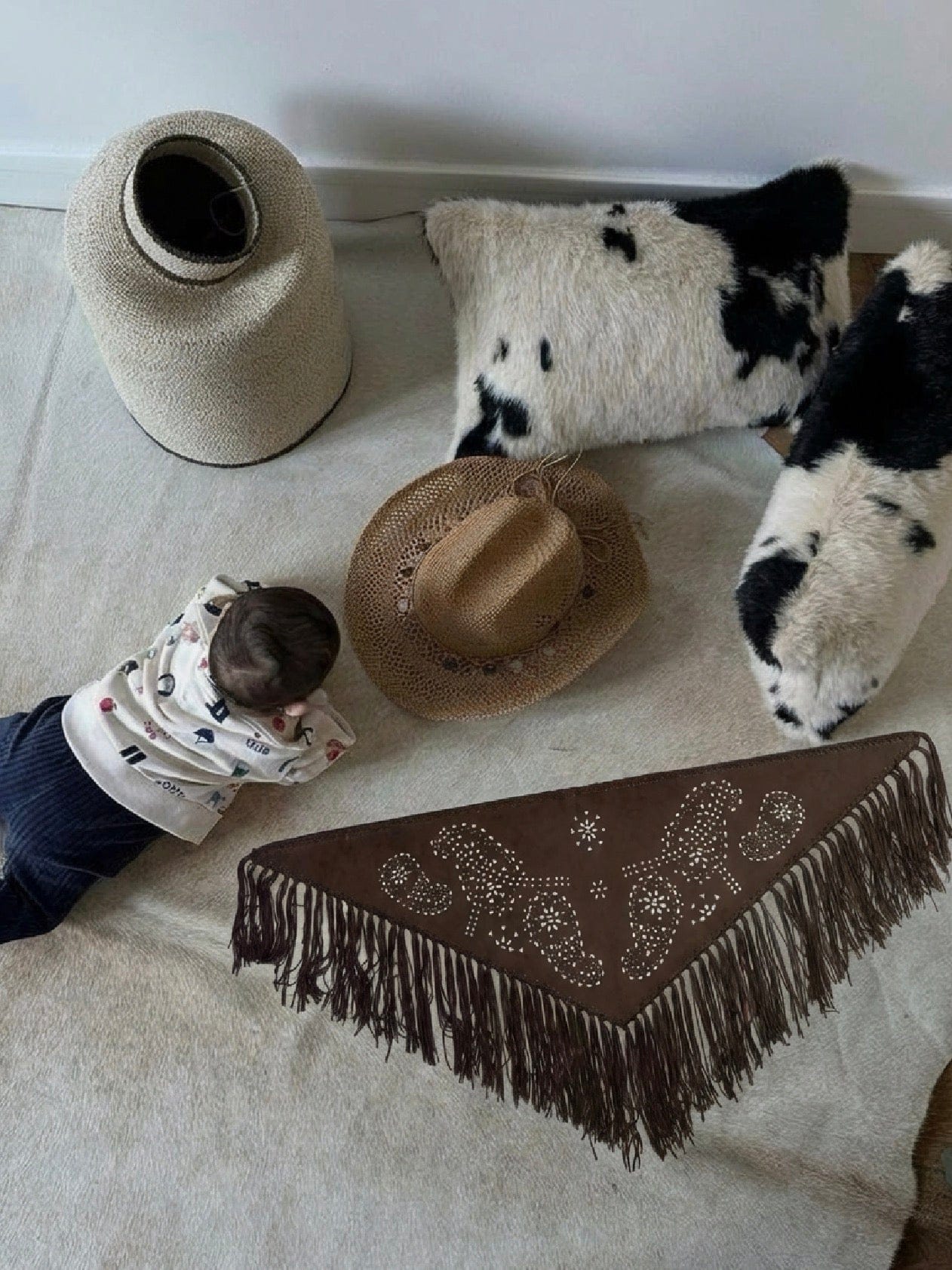 Maurice paris Accessoires Foulard NOMAD choco