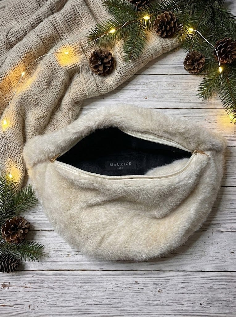 Maurice paris Accessoires Sac banane blanche