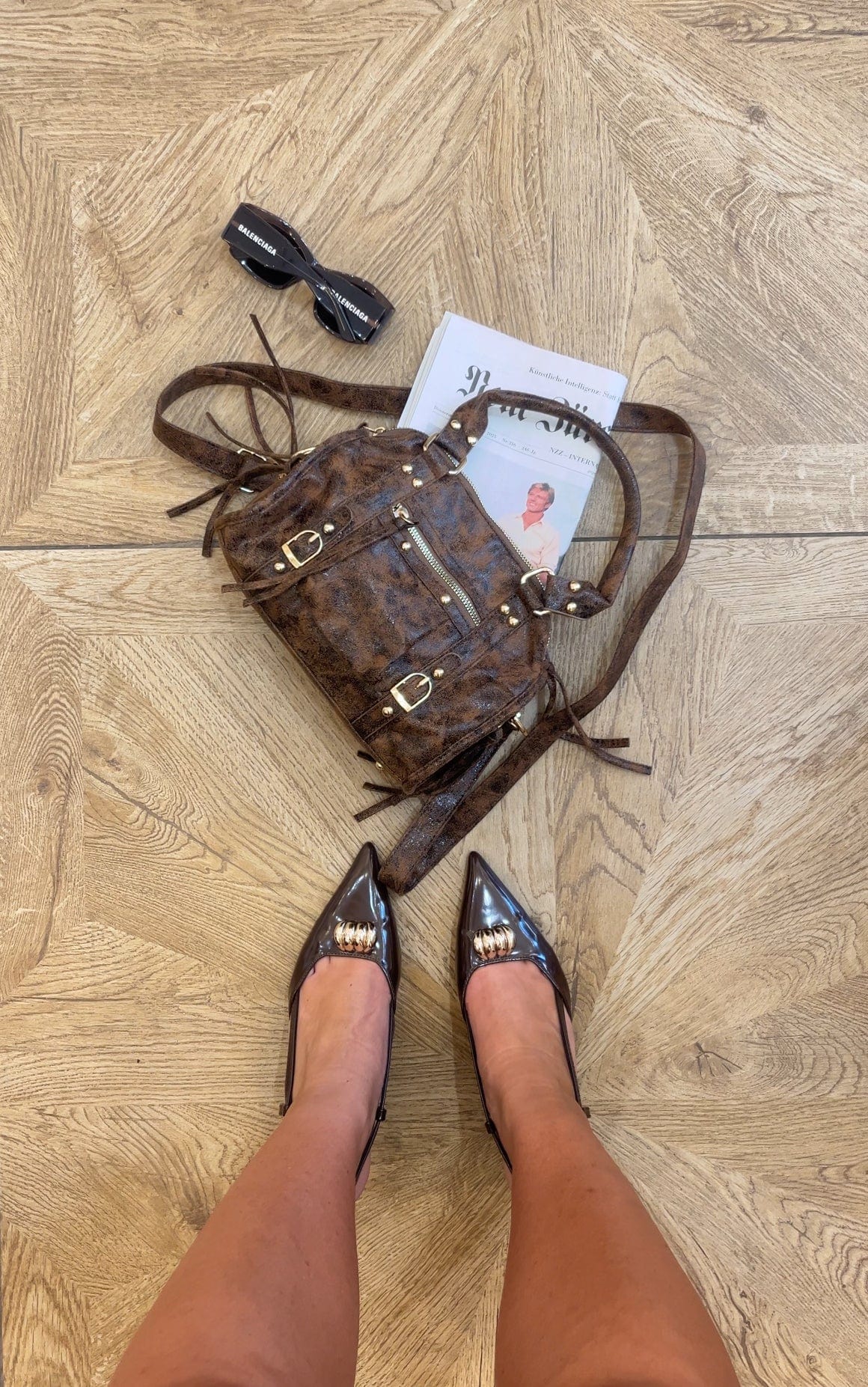 Maurice paris Accessoires Sac BROWNIE cuir
