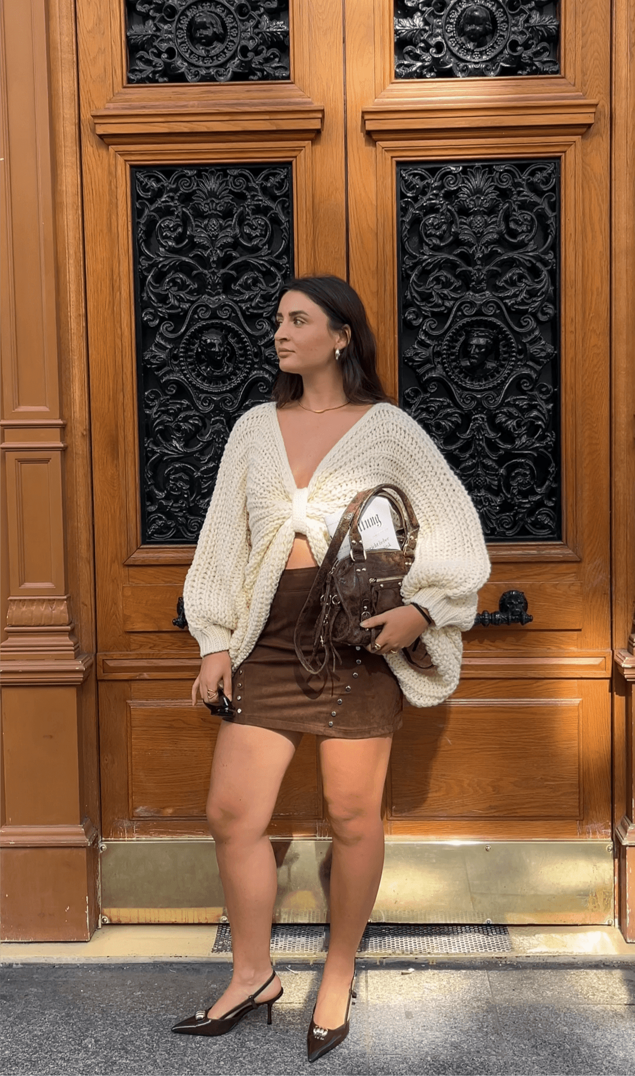 Maurice paris Accessoires Sac BROWNIE cuir