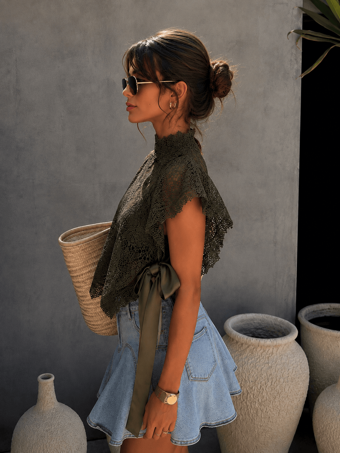 Maurice paris Blouse Blouse KATY kaky
