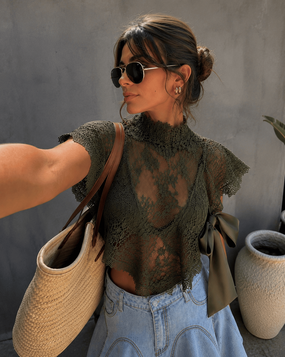 Maurice paris Blouse Blouse KATY kaky