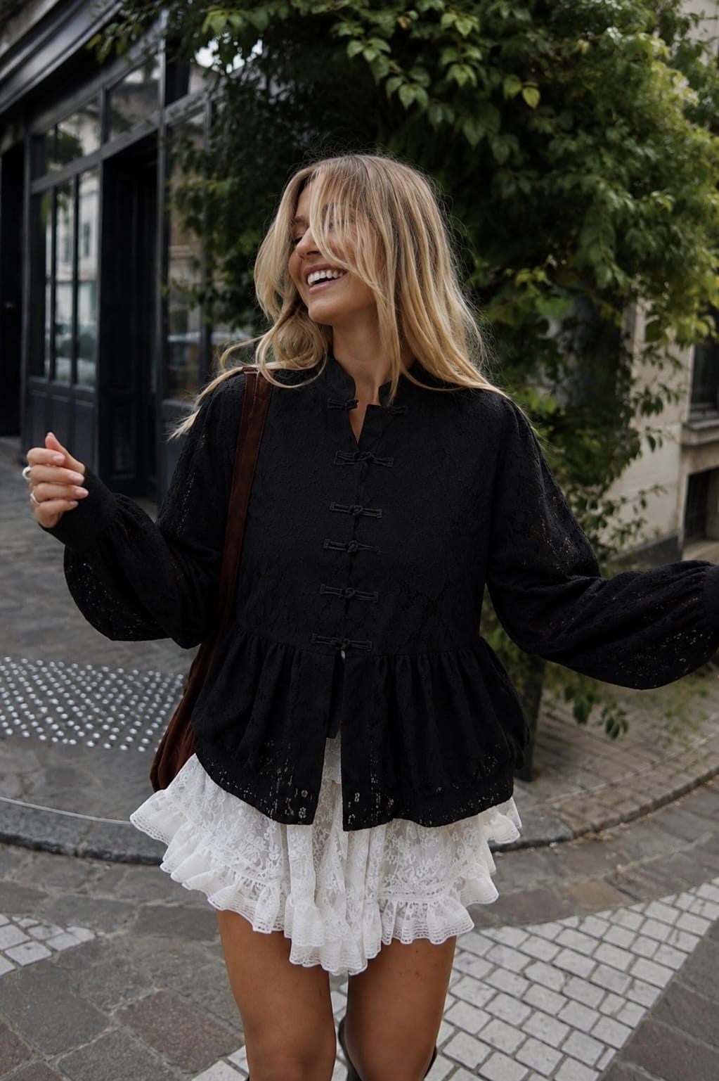 Maurice paris Blouse Blouse LYLY noire