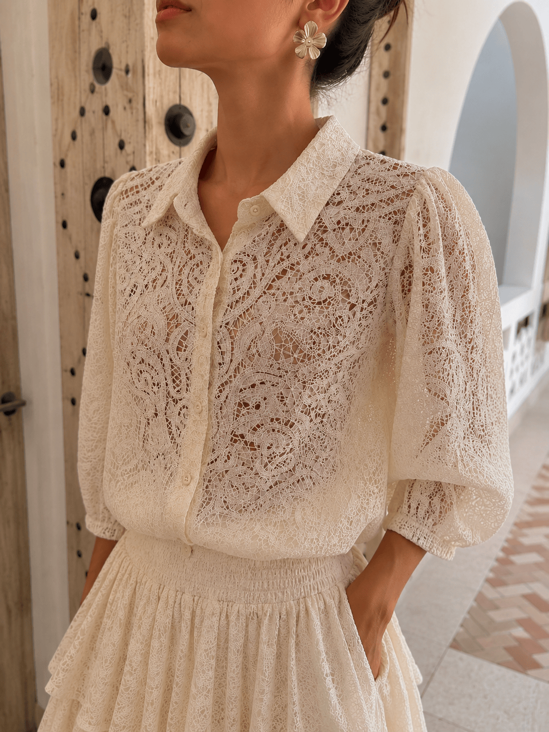 Maurice paris Blouse Chemise AMOUR