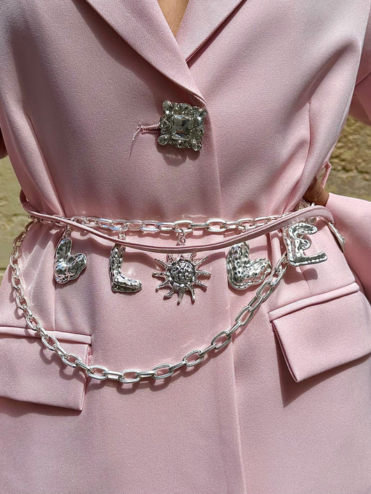 Maurice paris Ceinture Ceinture L🌞VE silver