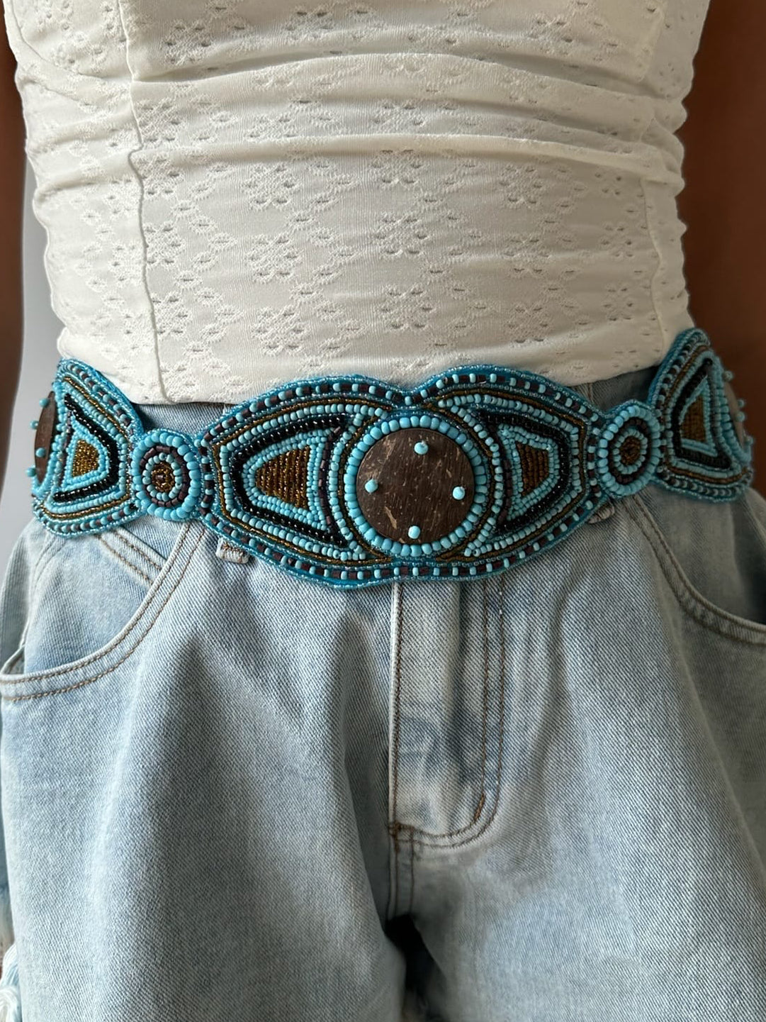 Maurice paris Ceinture Ceinture TEAL