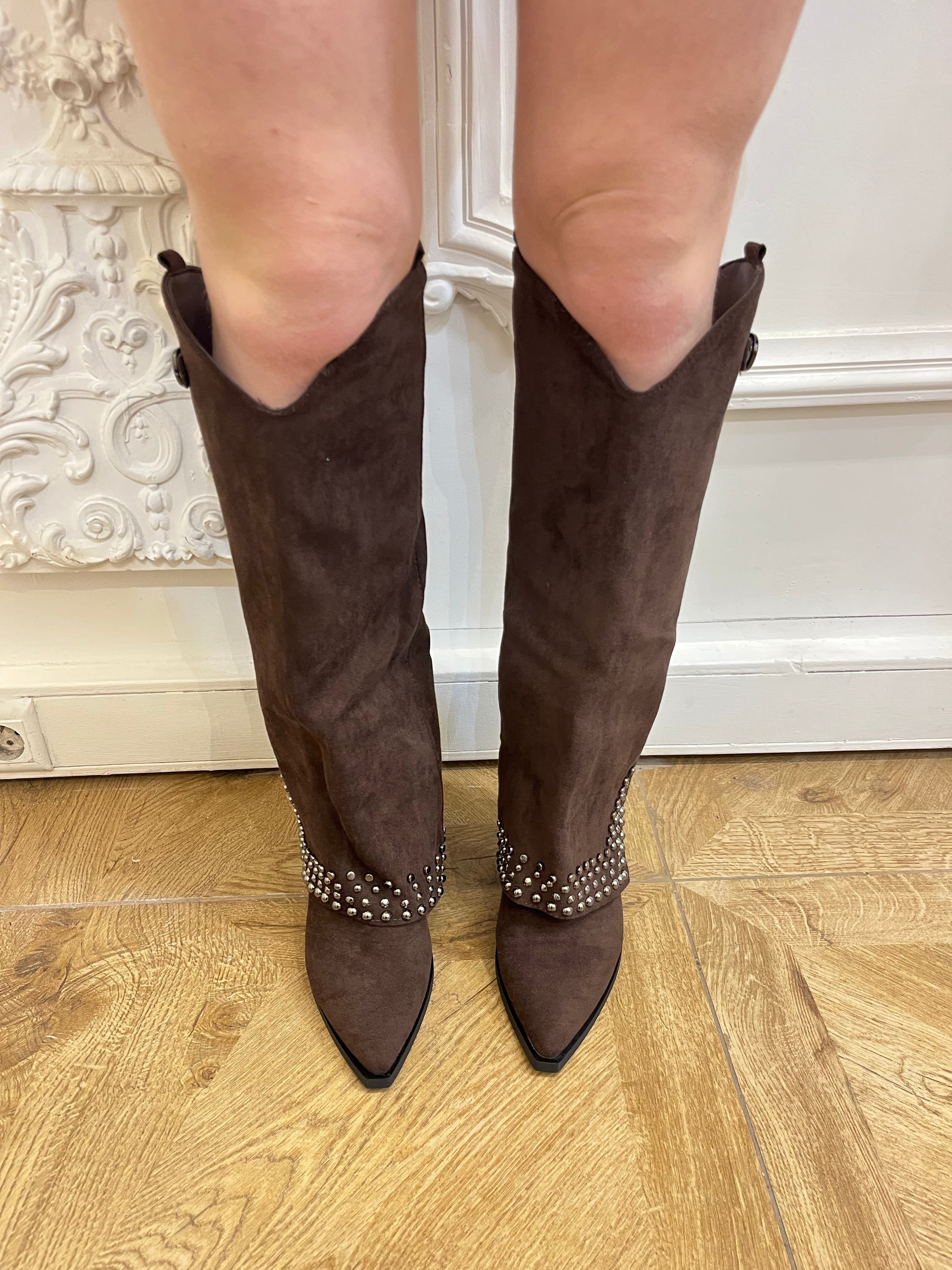 Maurice paris Chaussures Bottes CHILL chocolat