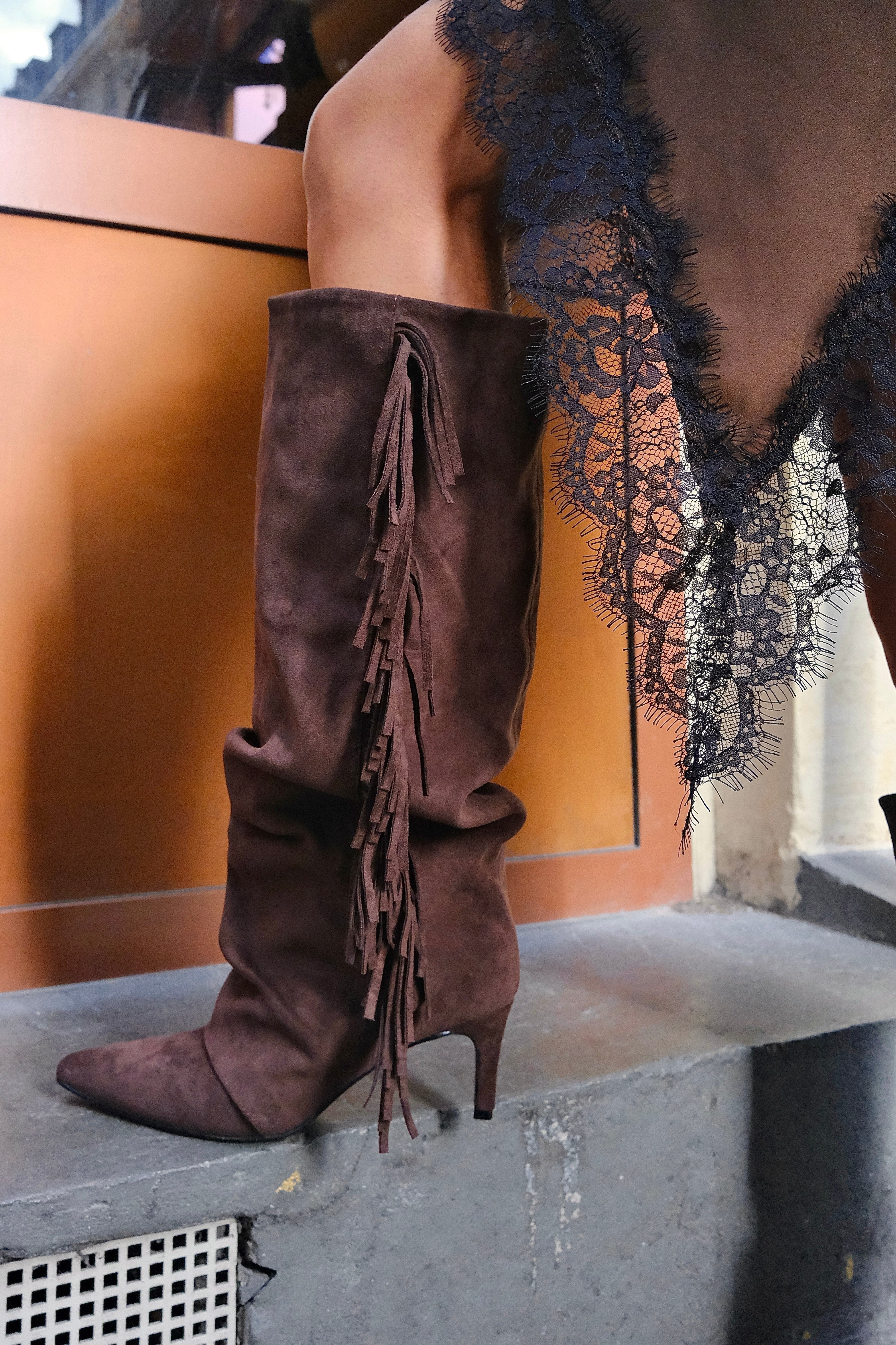 Maurice paris Chaussures Bottes GYPSI choco