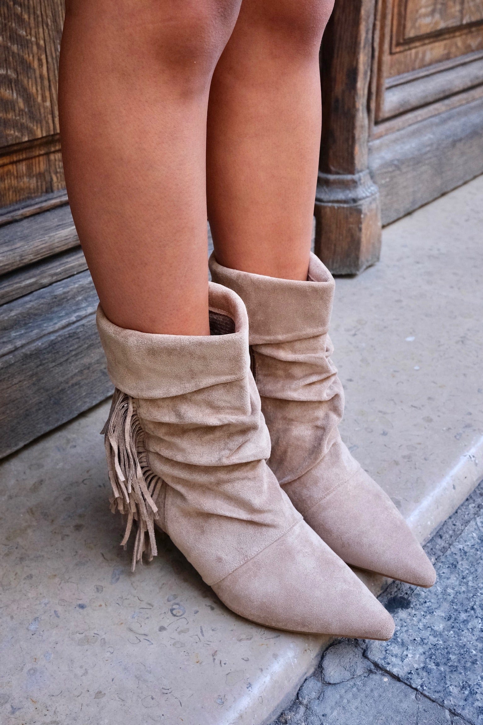Maurice paris Chaussures Bottines HOUSTON beige