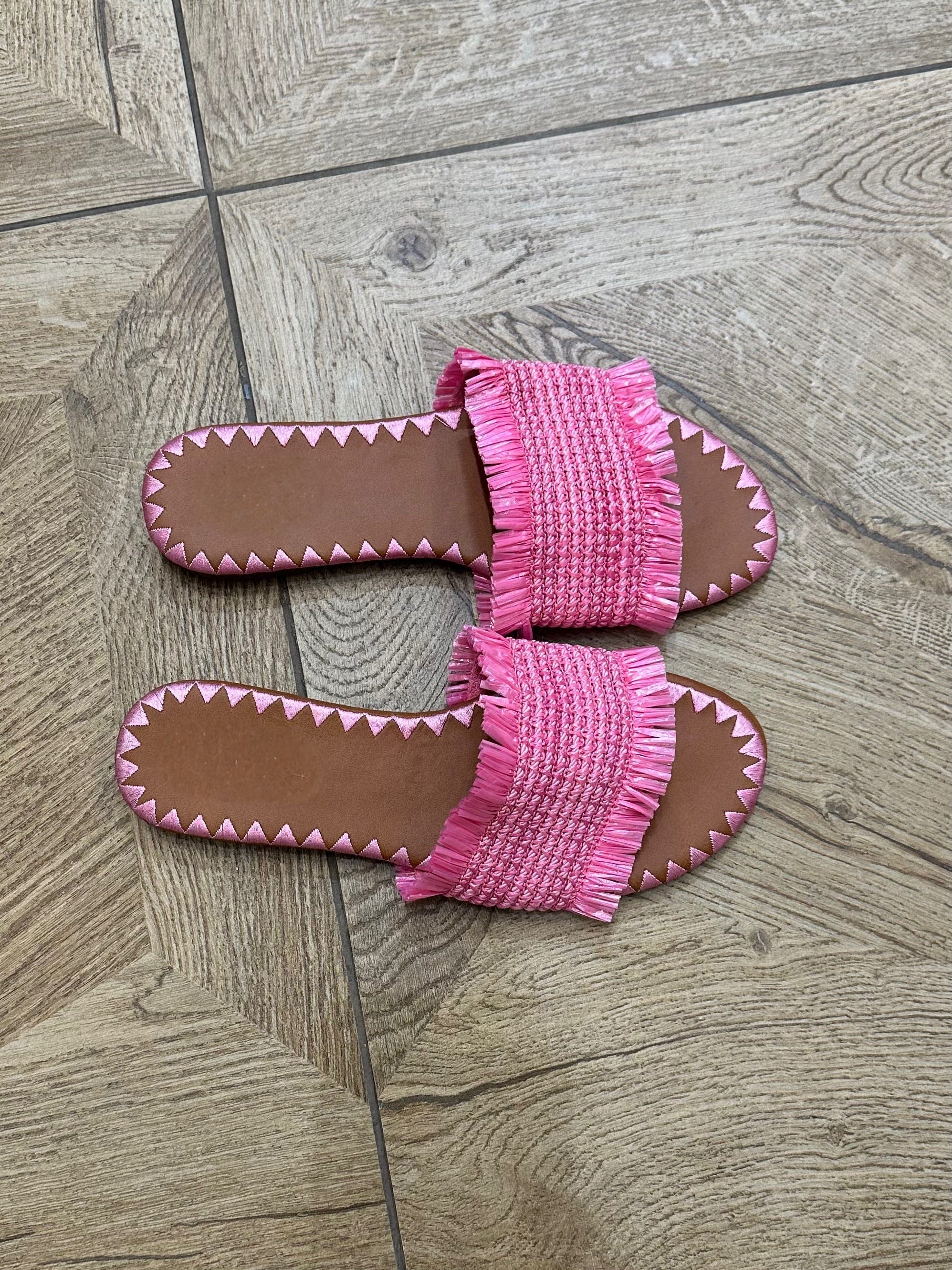 Maurice paris Chaussures Claquettes PALME rose