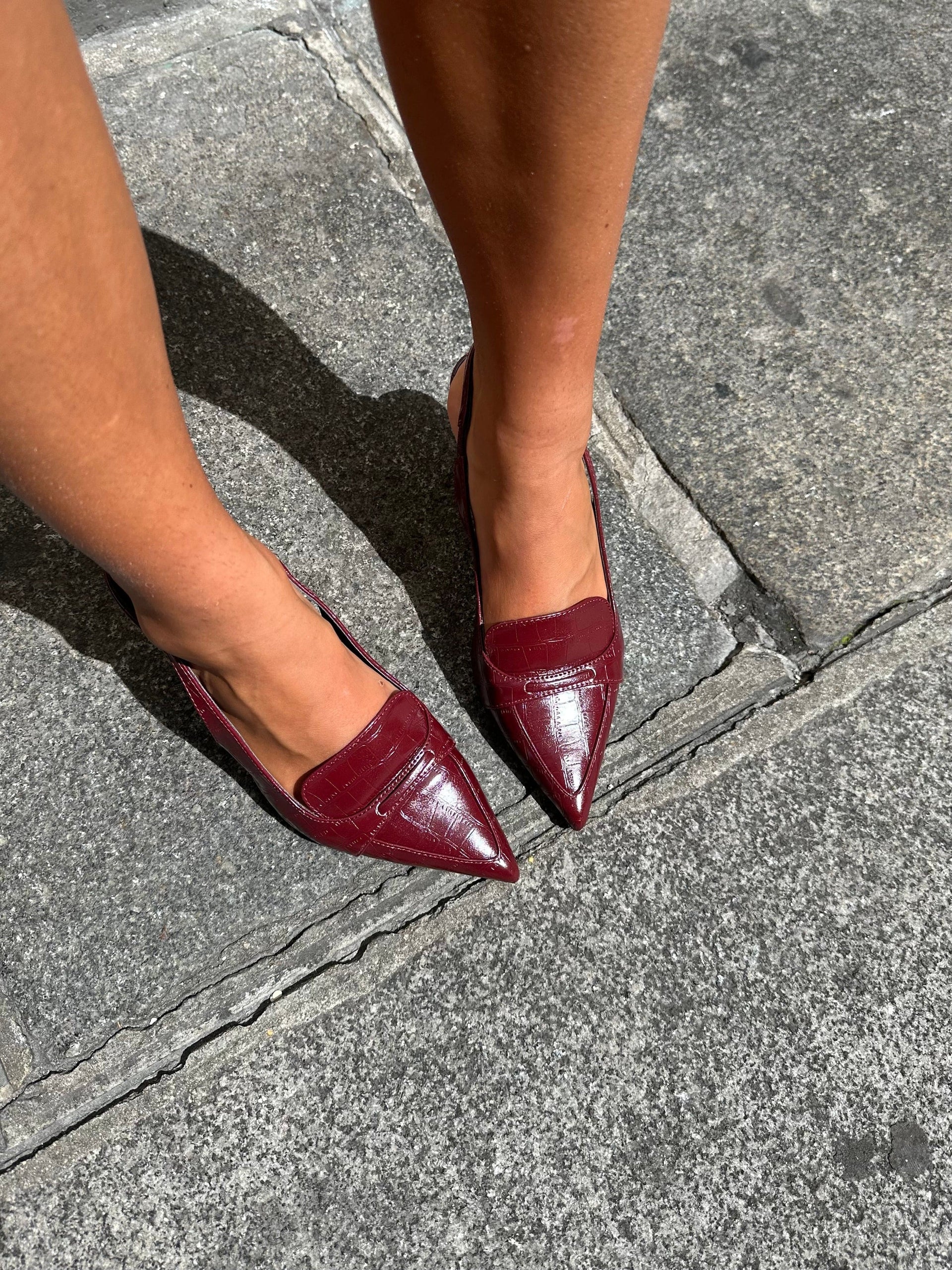 Maurice paris Chaussures Talons STANLEY rouge/bordeaux