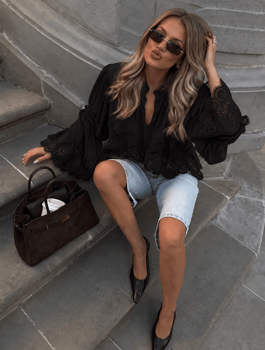 Maurice paris Chemise Blouse ANASTASIA