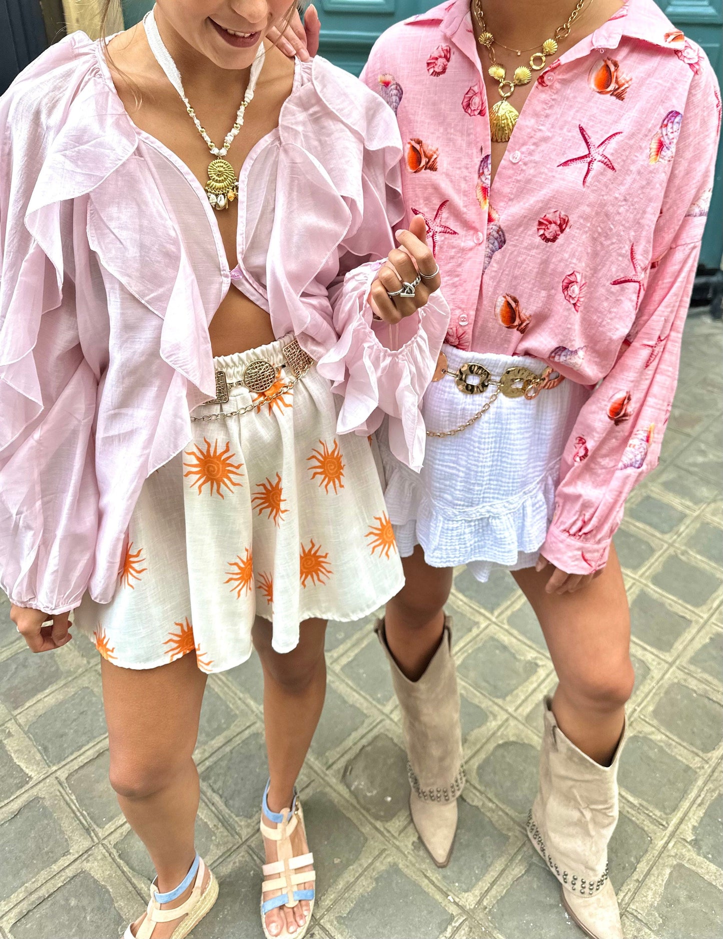 Maurice paris Chemise Blouse BOHEMIA rose