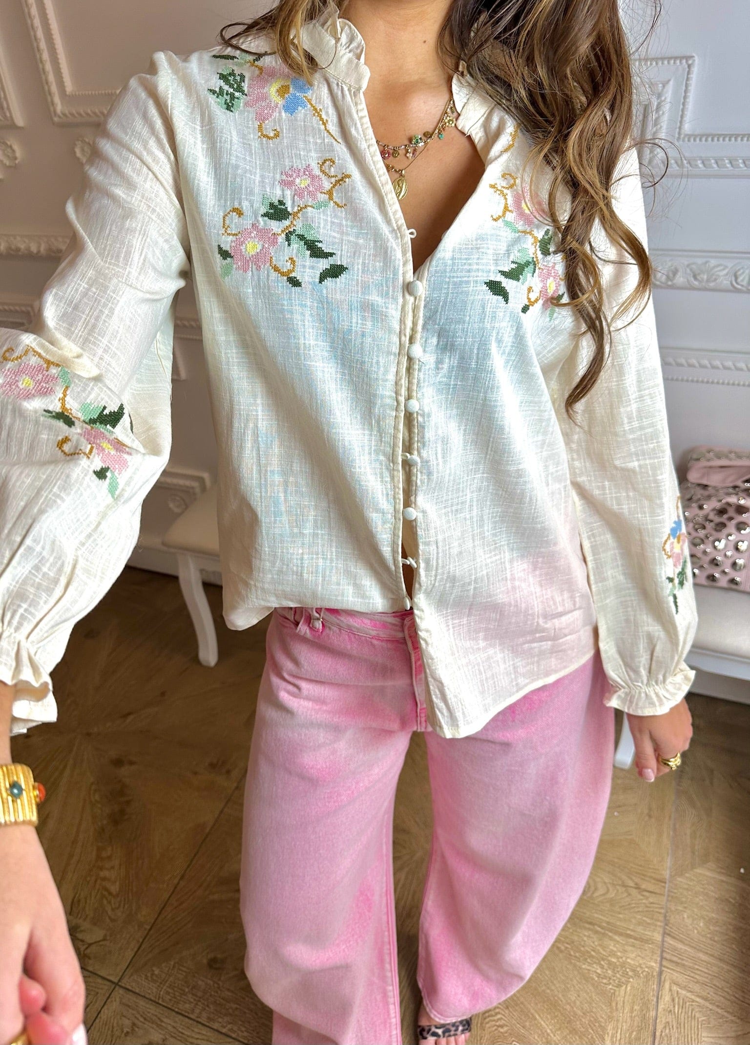 Maurice paris Chemise Blouse Flora