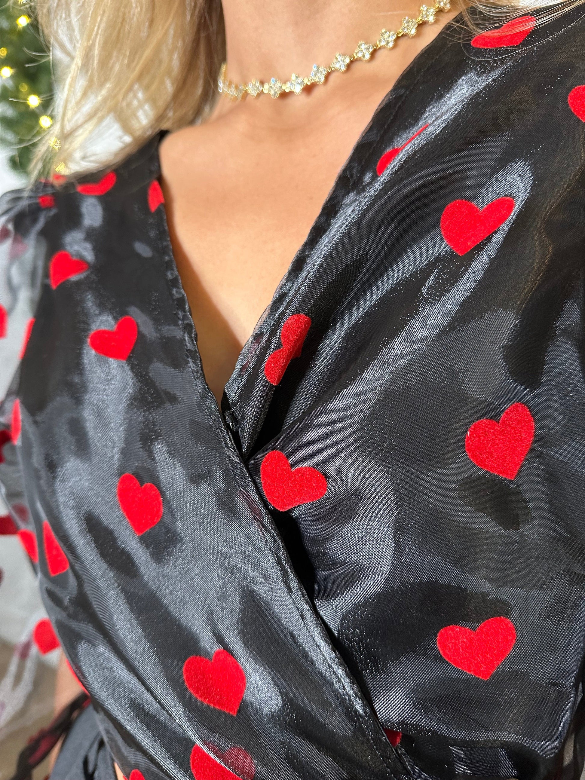 Maurice paris Chemise Blouse LOVACTUALLY rouge