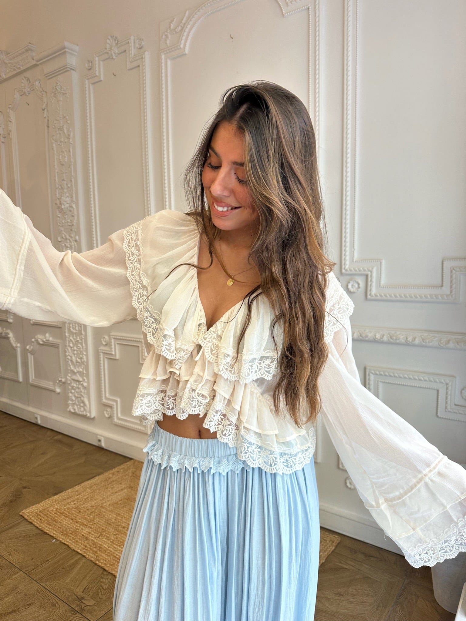 Maurice paris Chemise Blouse PERLA