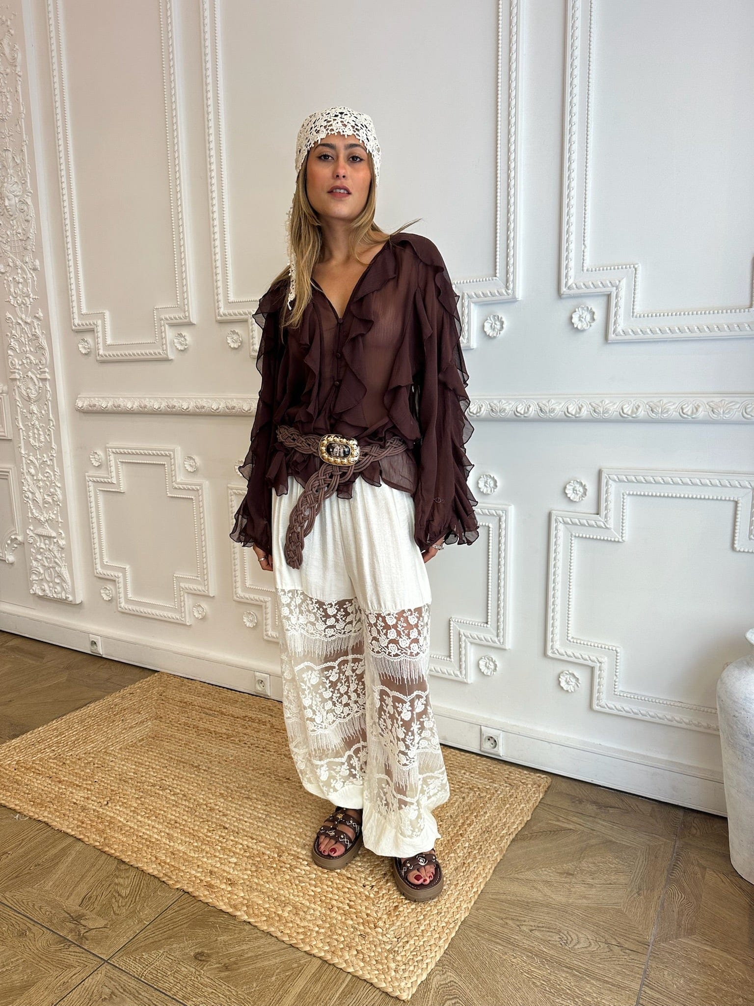 Maurice paris Chemise Blouse SANTORINI