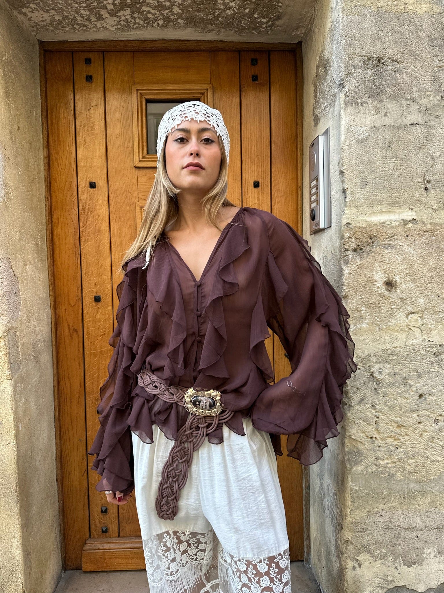 Maurice paris Chemise Blouse SANTORINI