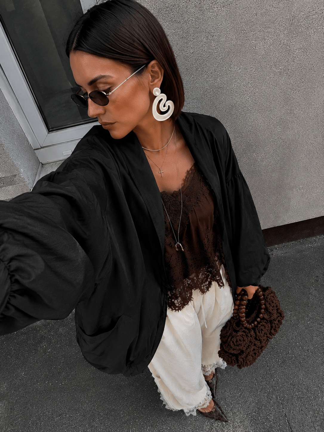 Maurice paris Chemise Bombers KALINKA noir