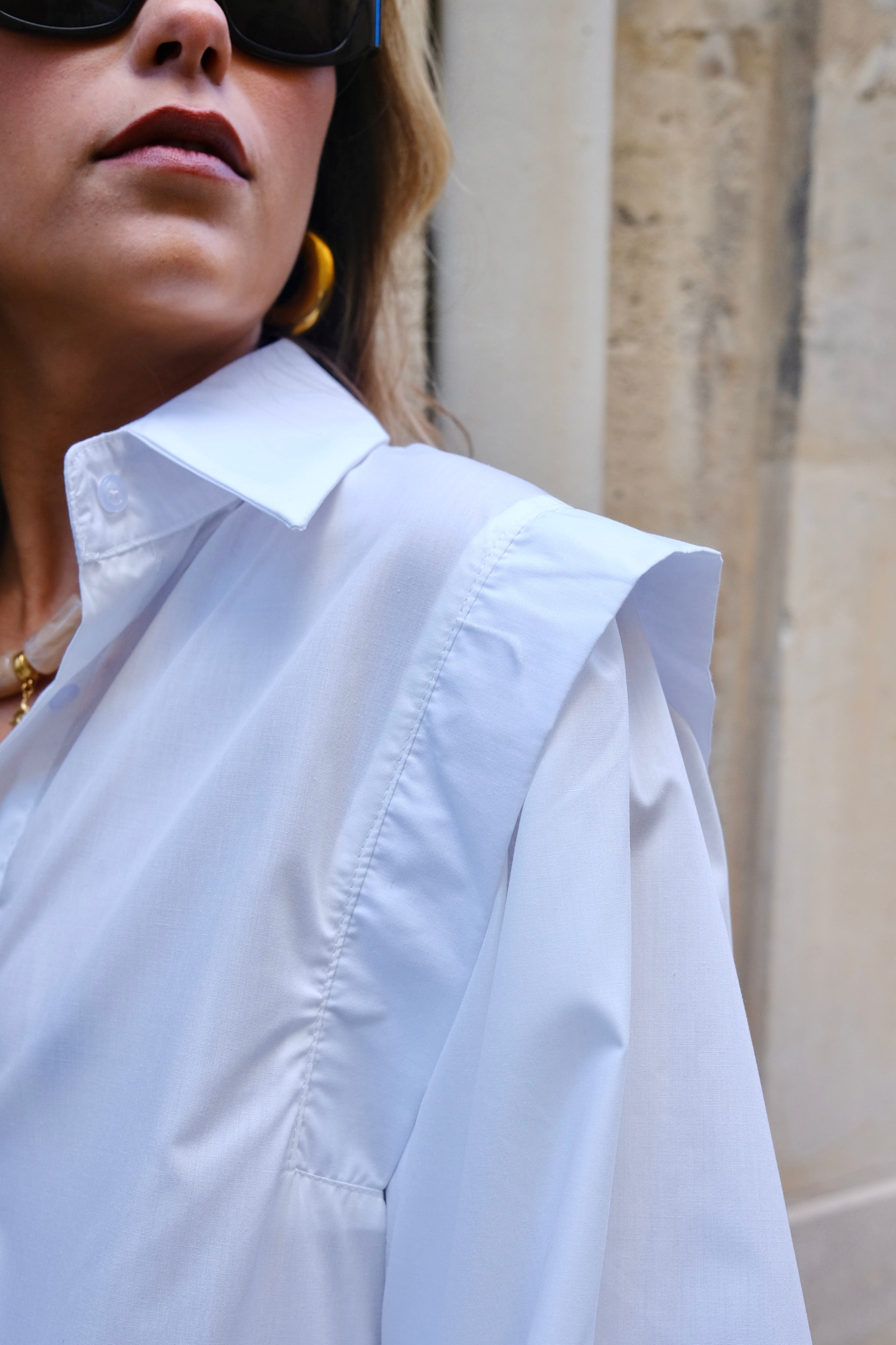 Maurice paris Chemise Chemise BLANCA blanche