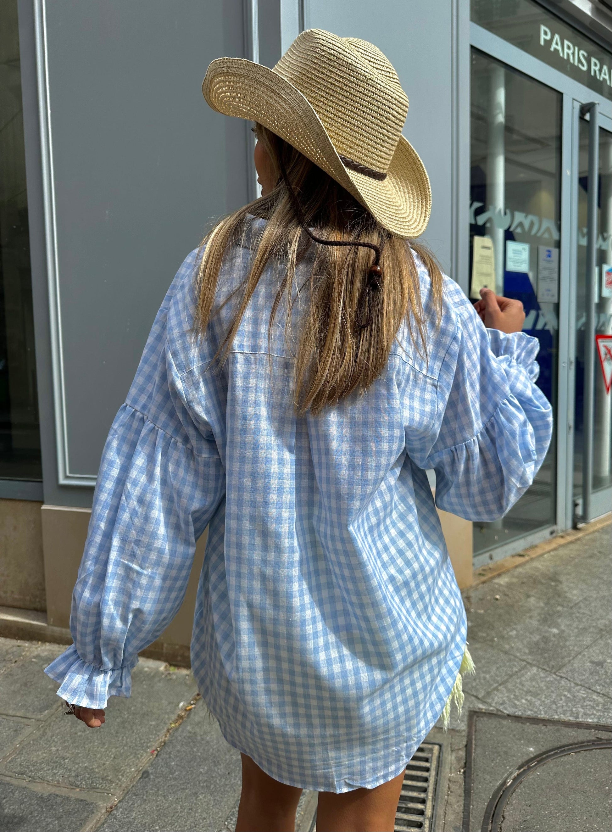 Maurice paris Chemise Chemise COUNTRY bleu