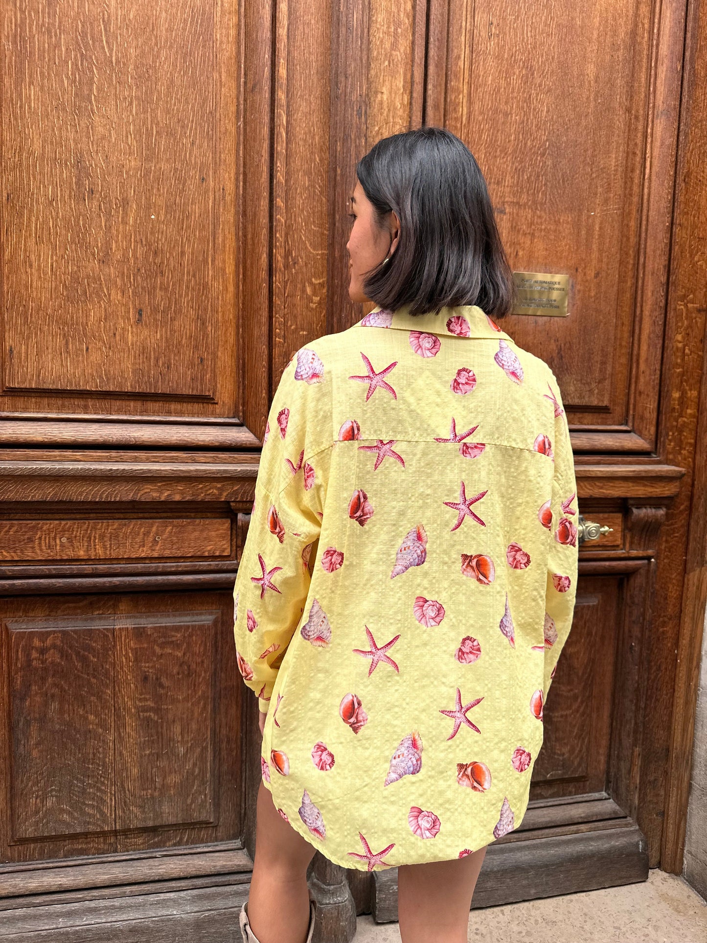 Maurice paris Chemise Chemise PARADIS jaune