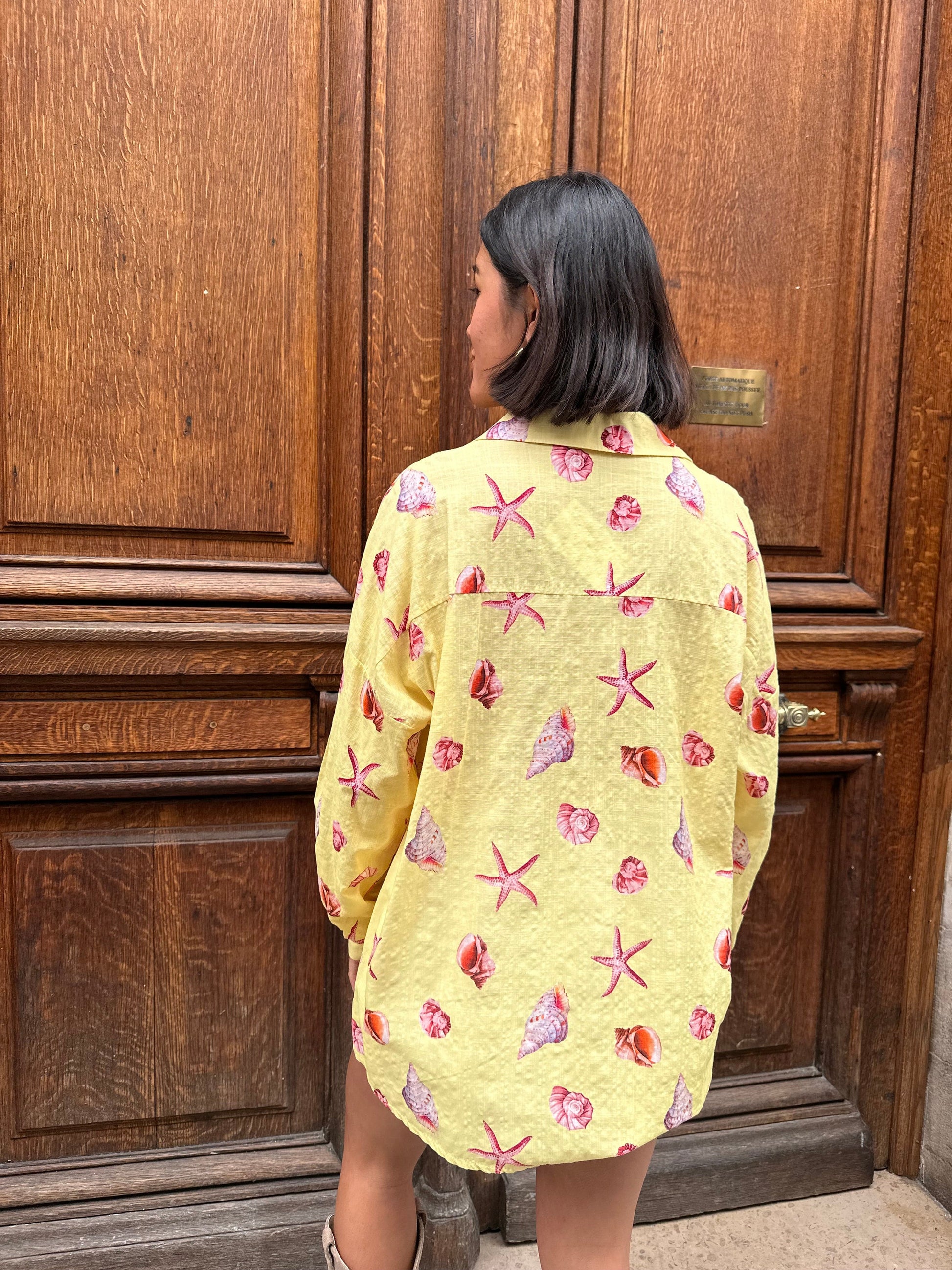 Maurice paris Chemise Chemise PARADIS jaune
