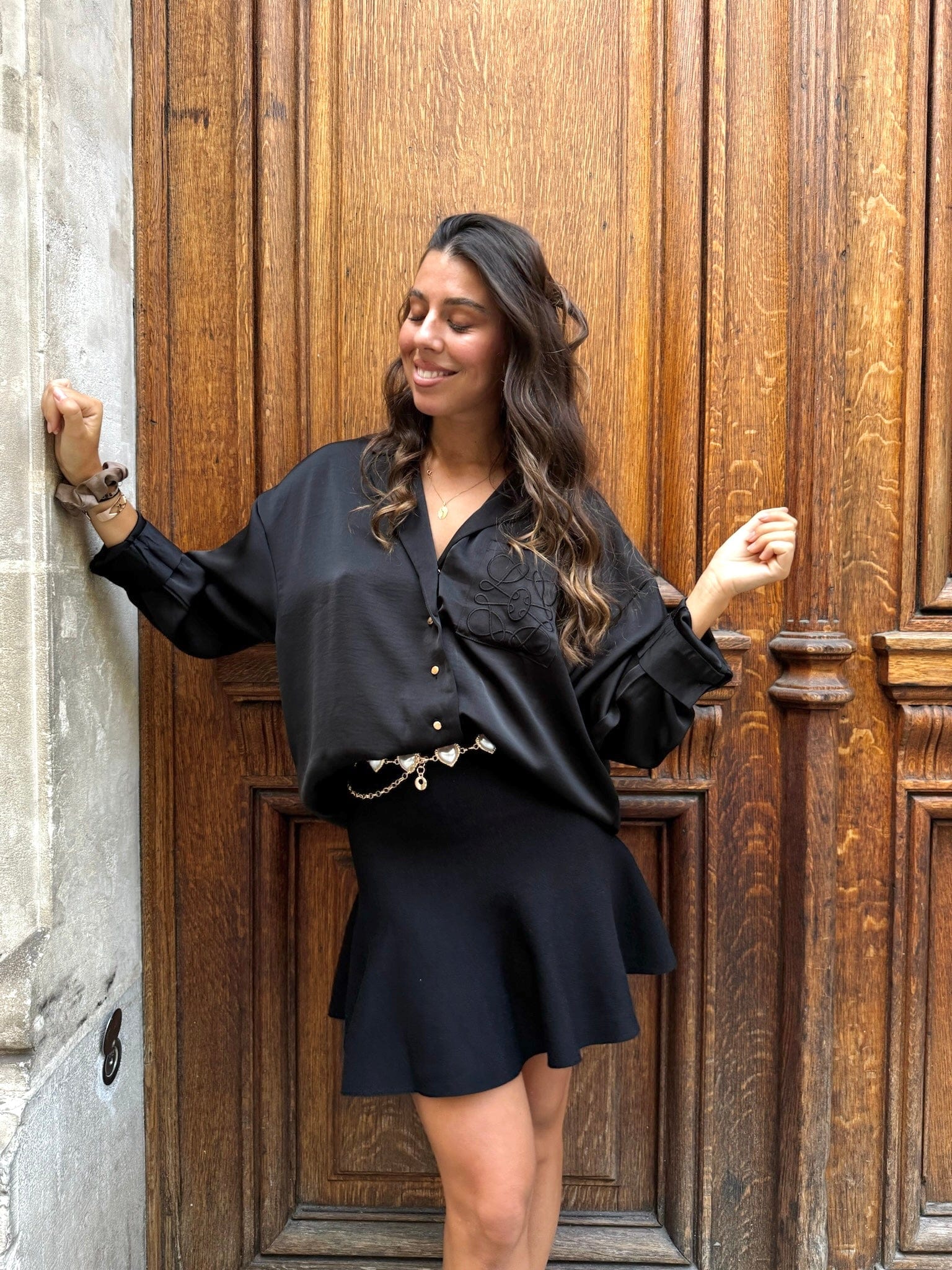 Maurice paris Chemise SOHO noire