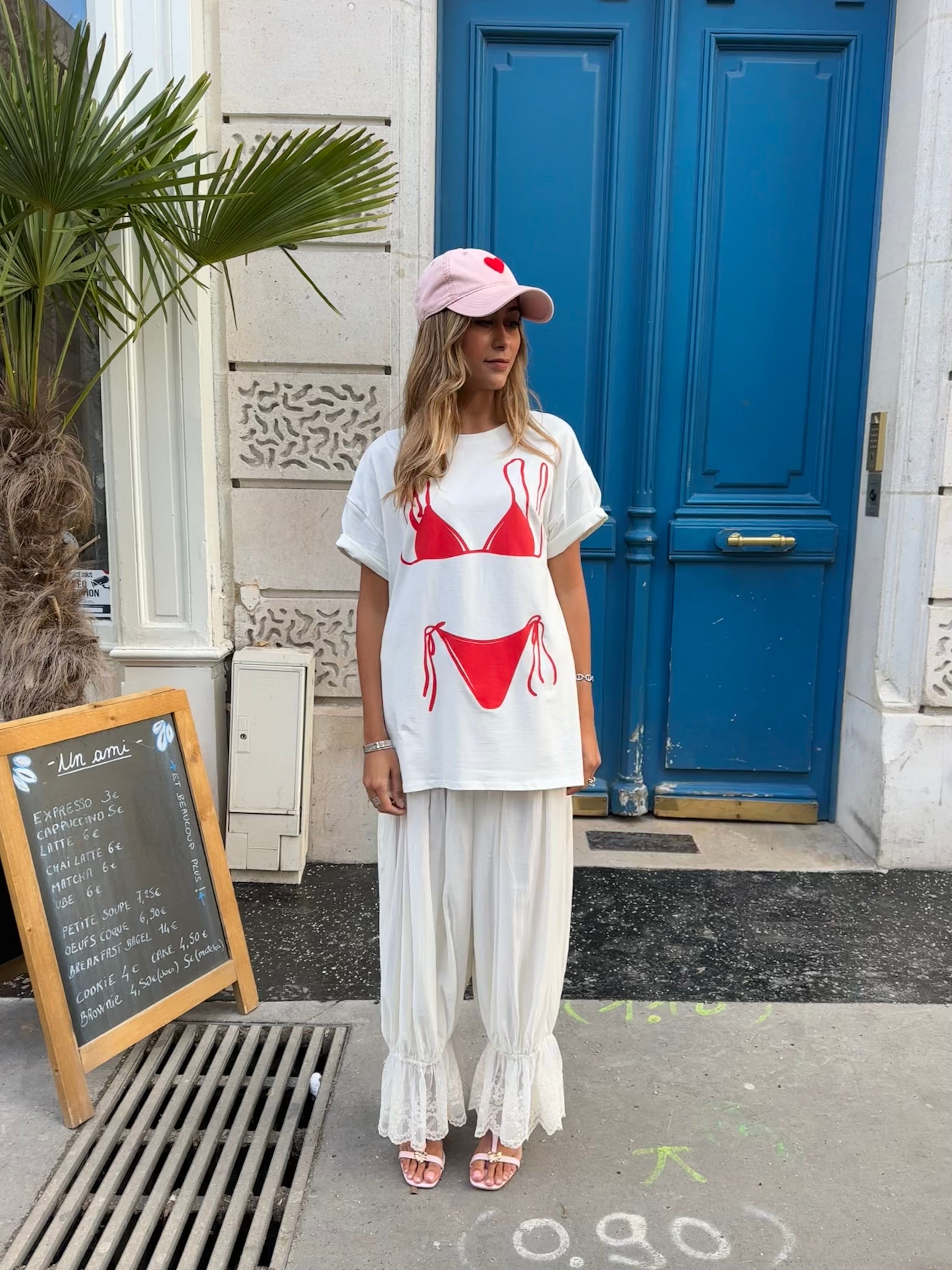 Maurice paris Chemise T-shirt BIKINI