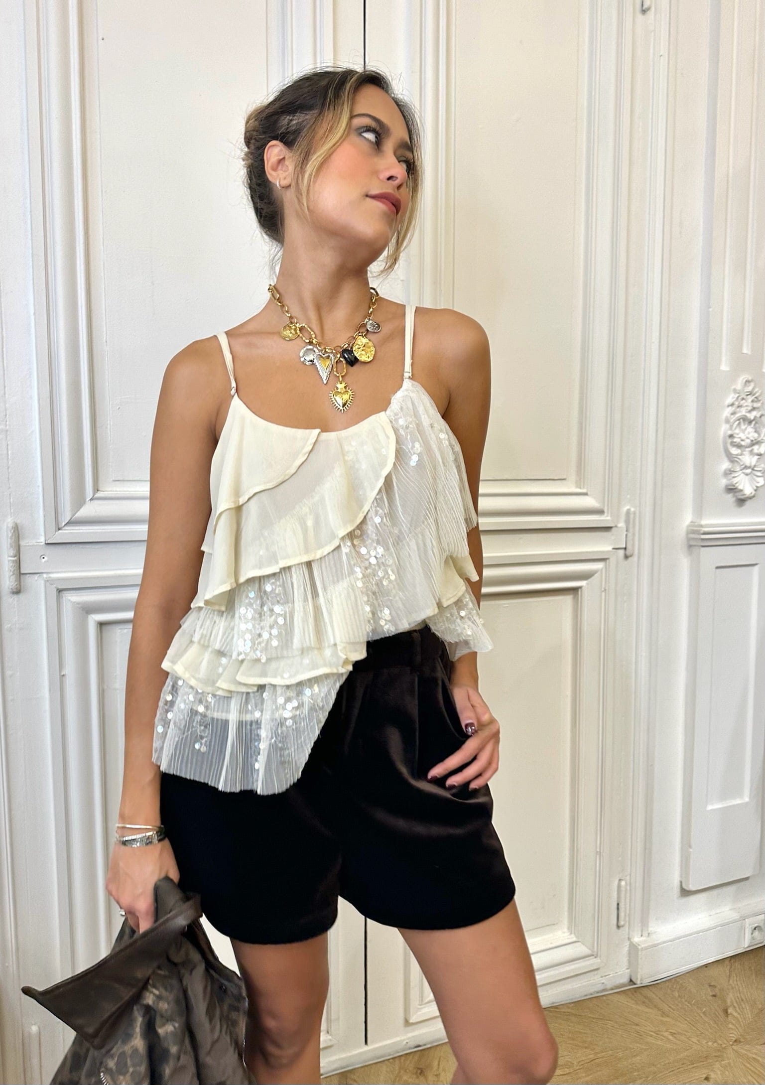 Maurice paris Chemise Top ANGEL