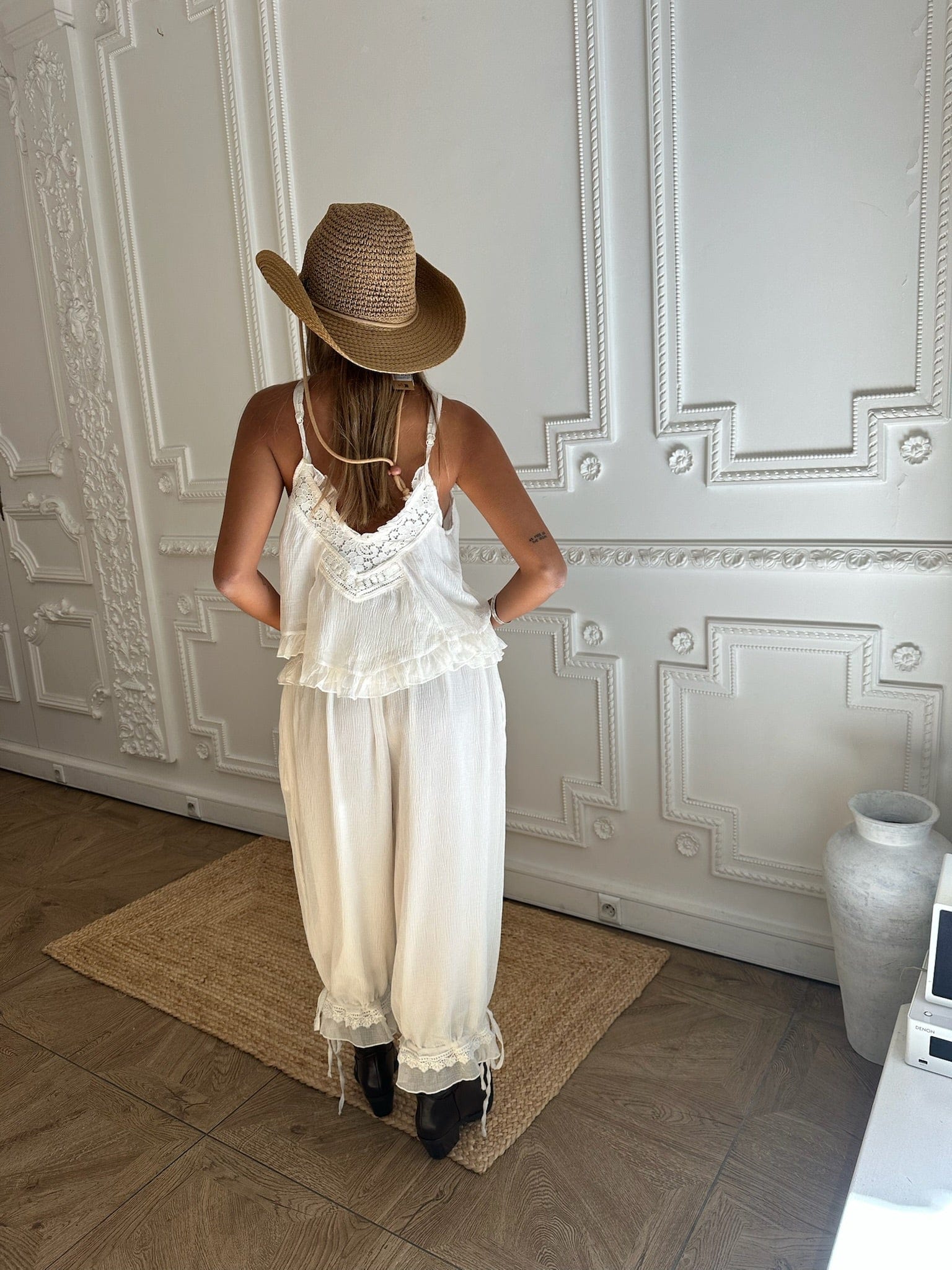 Maurice paris Chemise Top NACRE