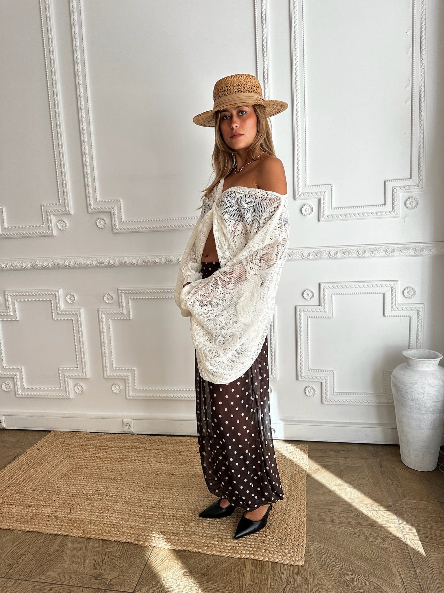 Maurice paris Chemise Top VEIL