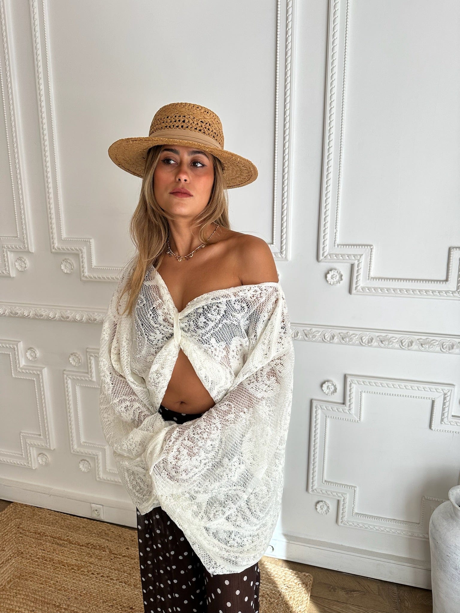 Maurice paris Chemise Top VEIL