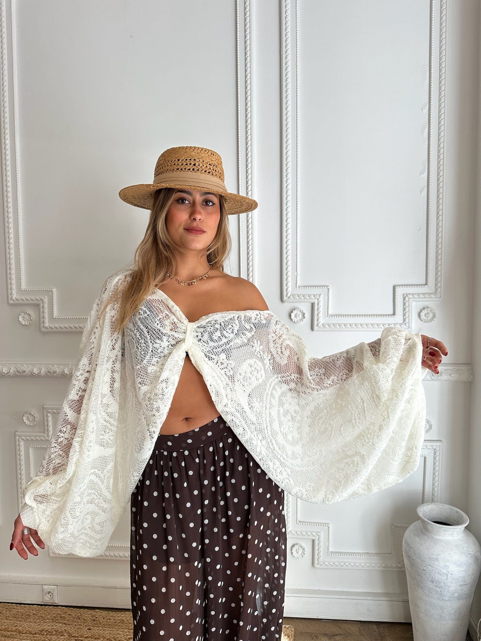 Maurice paris Chemise Top VEIL