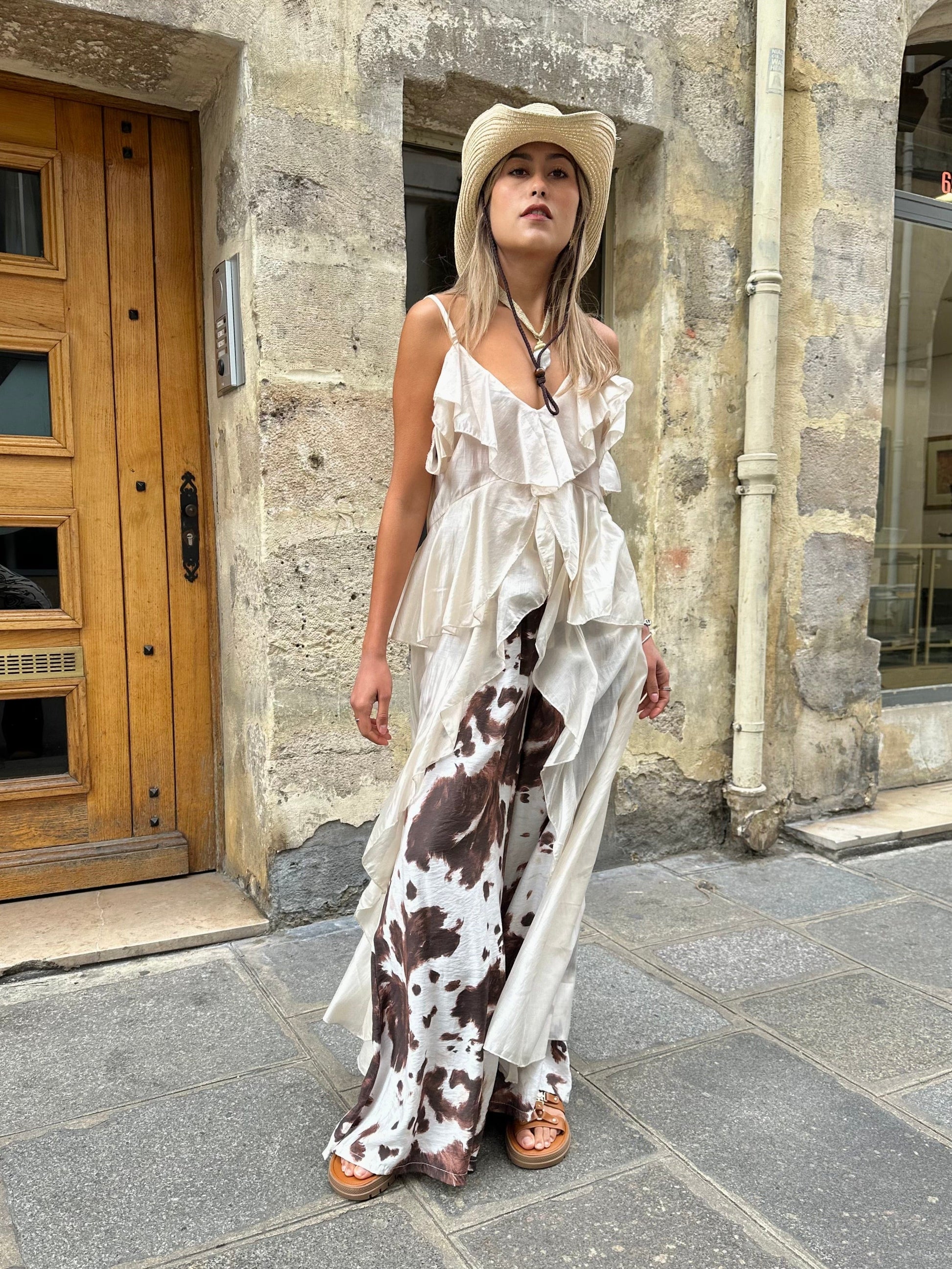 Maurice paris Chemise Tunique VIENTO crème