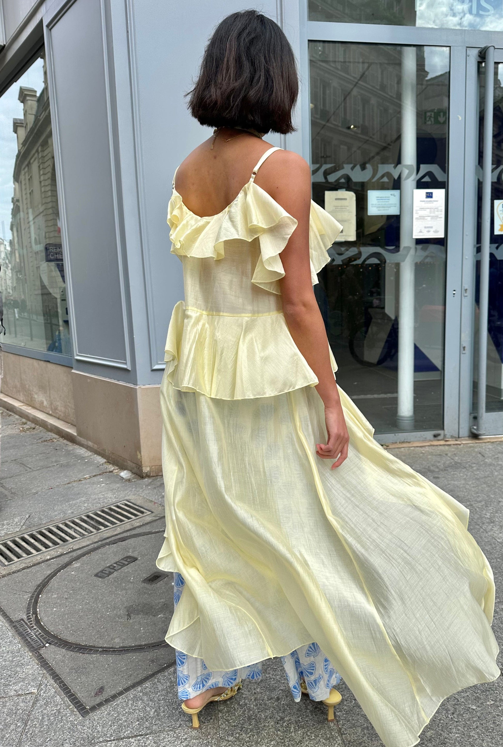 Maurice paris Chemise Tunique VIENTO jaune