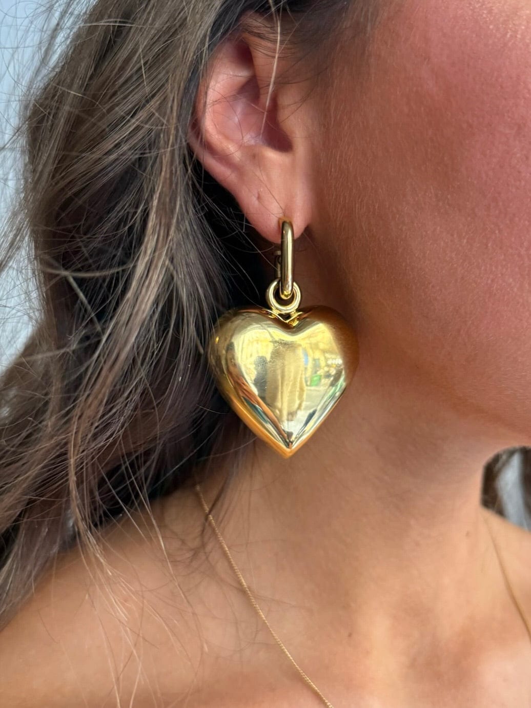 Maurice paris Collier Boucles d’oreilles HEART