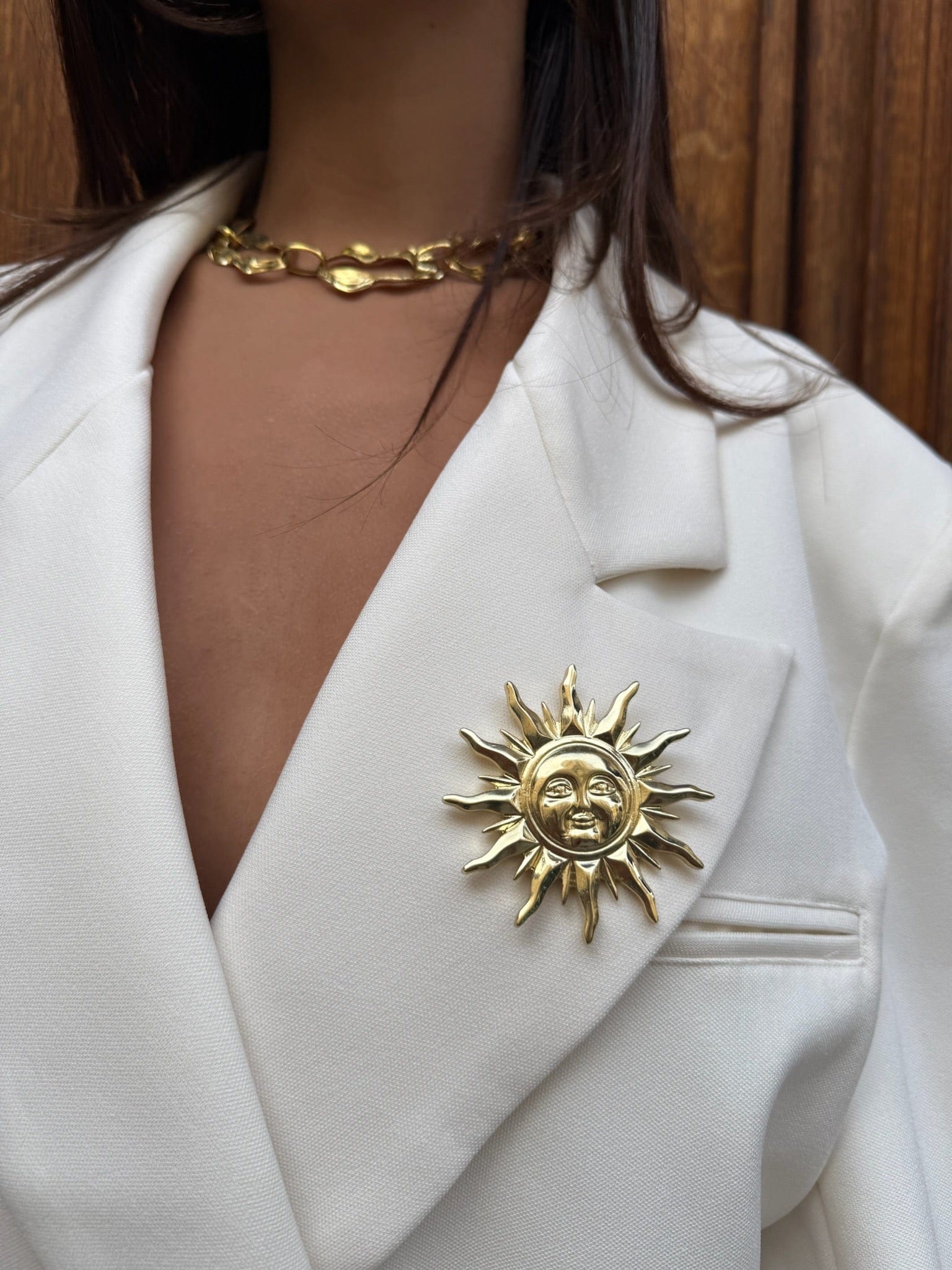 Maurice paris Collier Broche SUNY