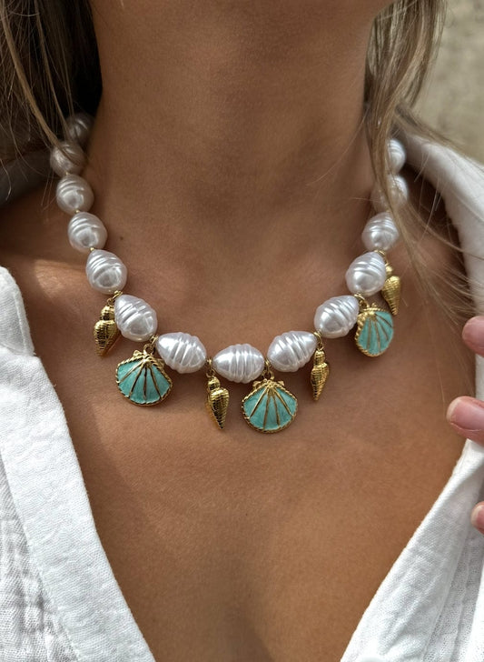 Maurice paris Collier Collier COQUILLAGES