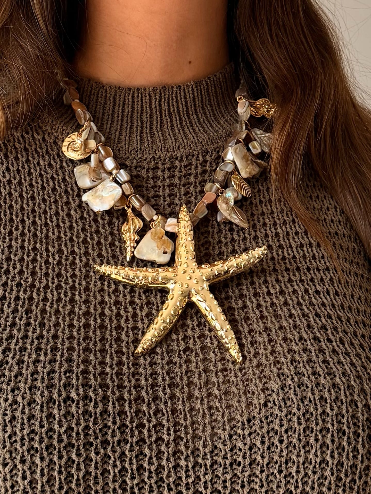 Maurice paris Collier Collier SHELL
