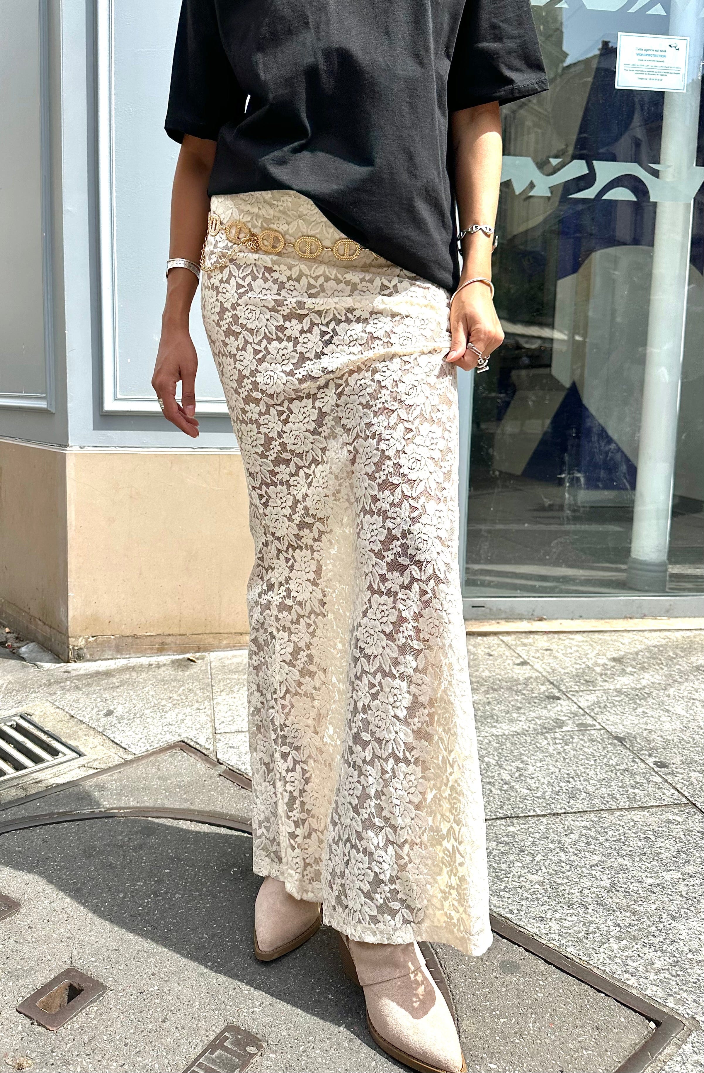 Maurice paris Jupe Jupe BALI beige