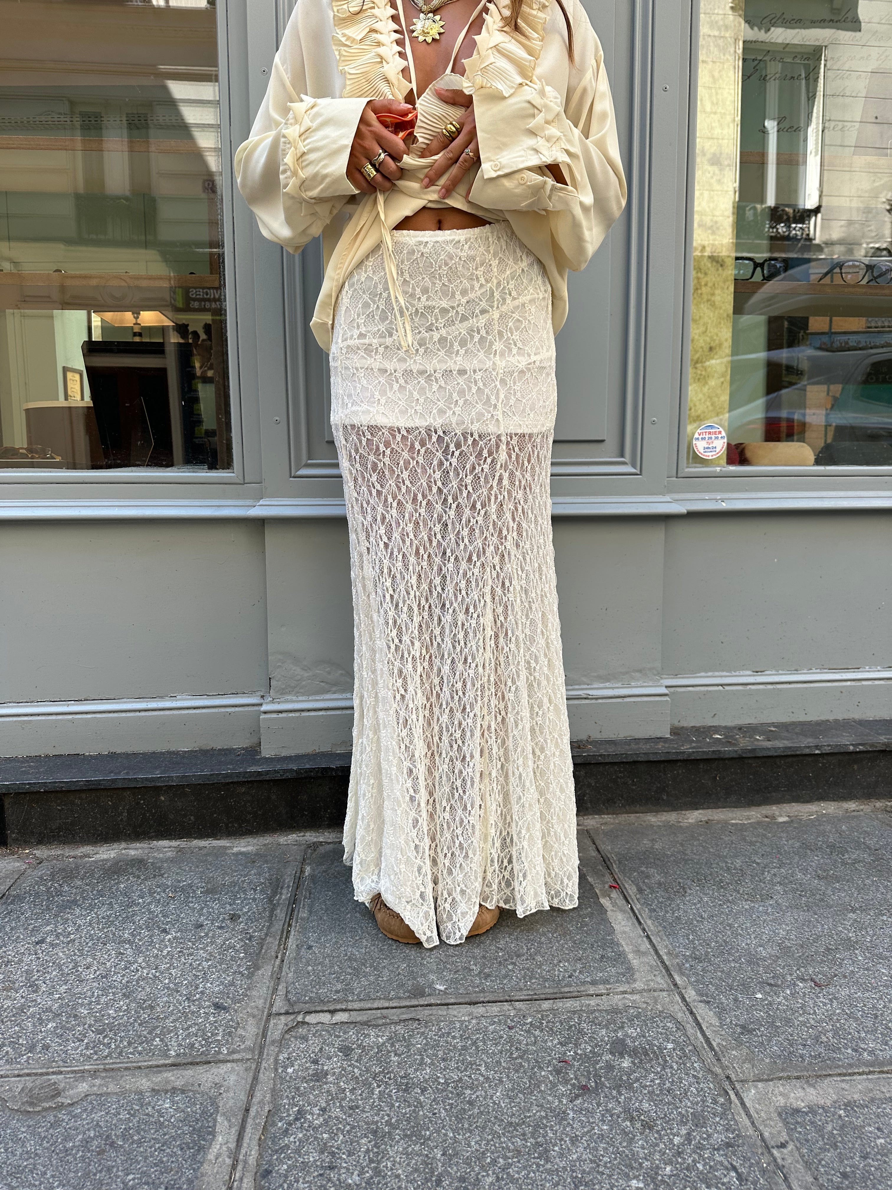 Maurice paris Jupe Jupe MILANO beige