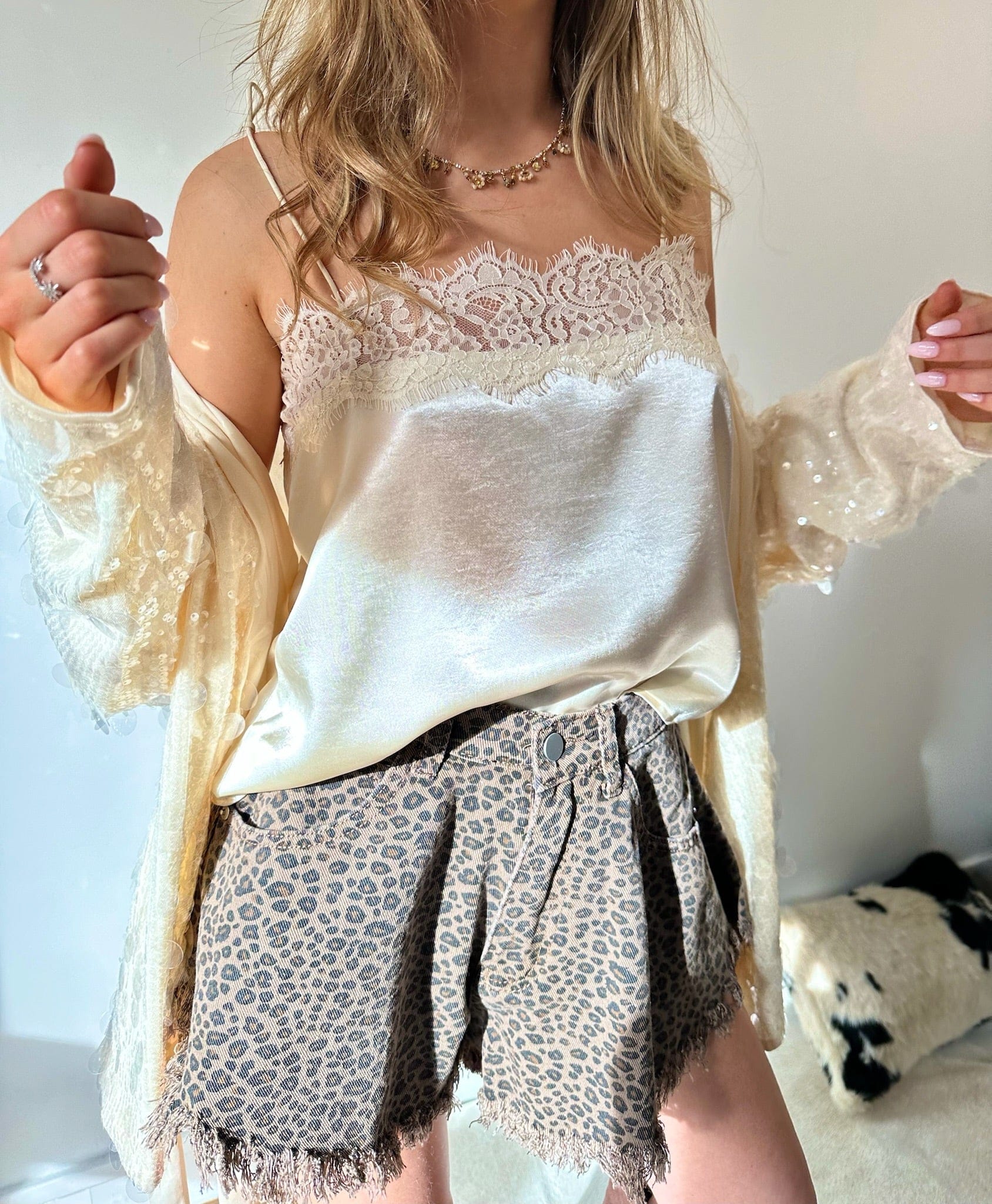 Maurice paris Jupe Top VANILLA