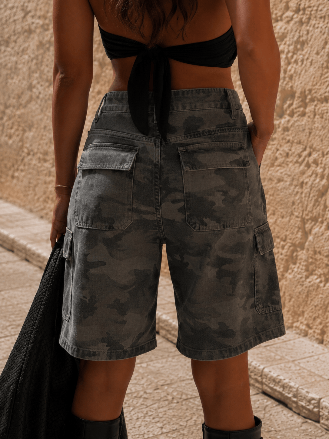 Maurice paris Pantalon Bermuda NIRVANA
