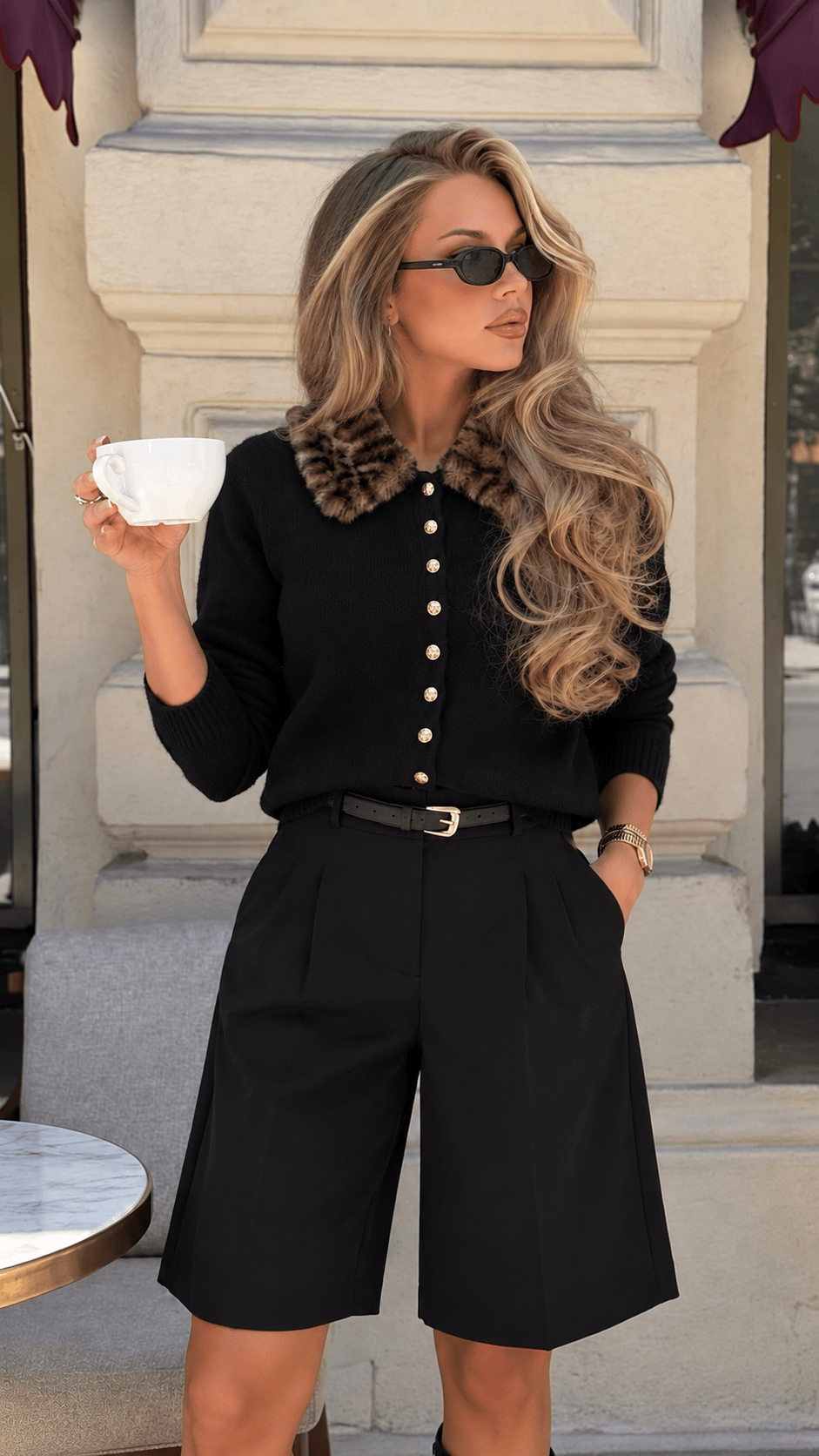 Maurice paris Pantalon Bermuda VICKY