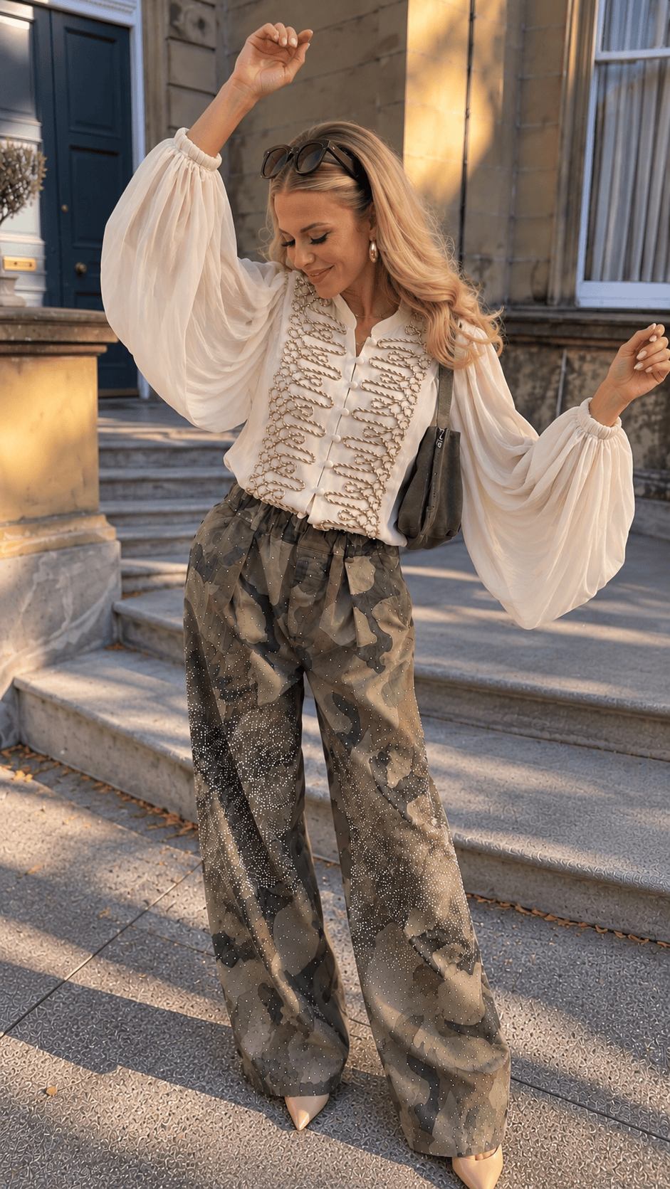 Maurice paris Pantalon Cargo ARMYSTRASS