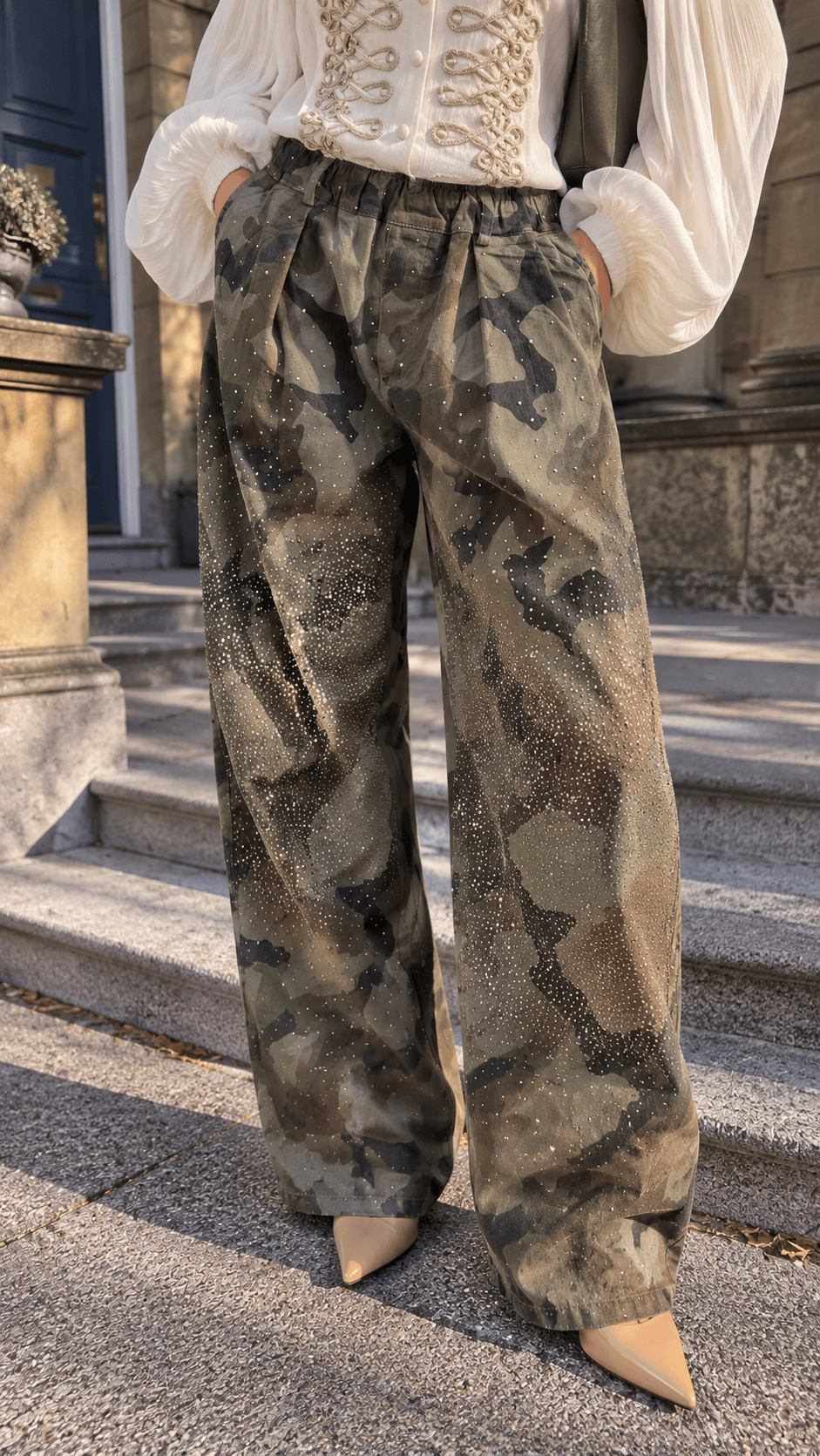 Maurice paris Pantalon Cargo ARMYSTRASS